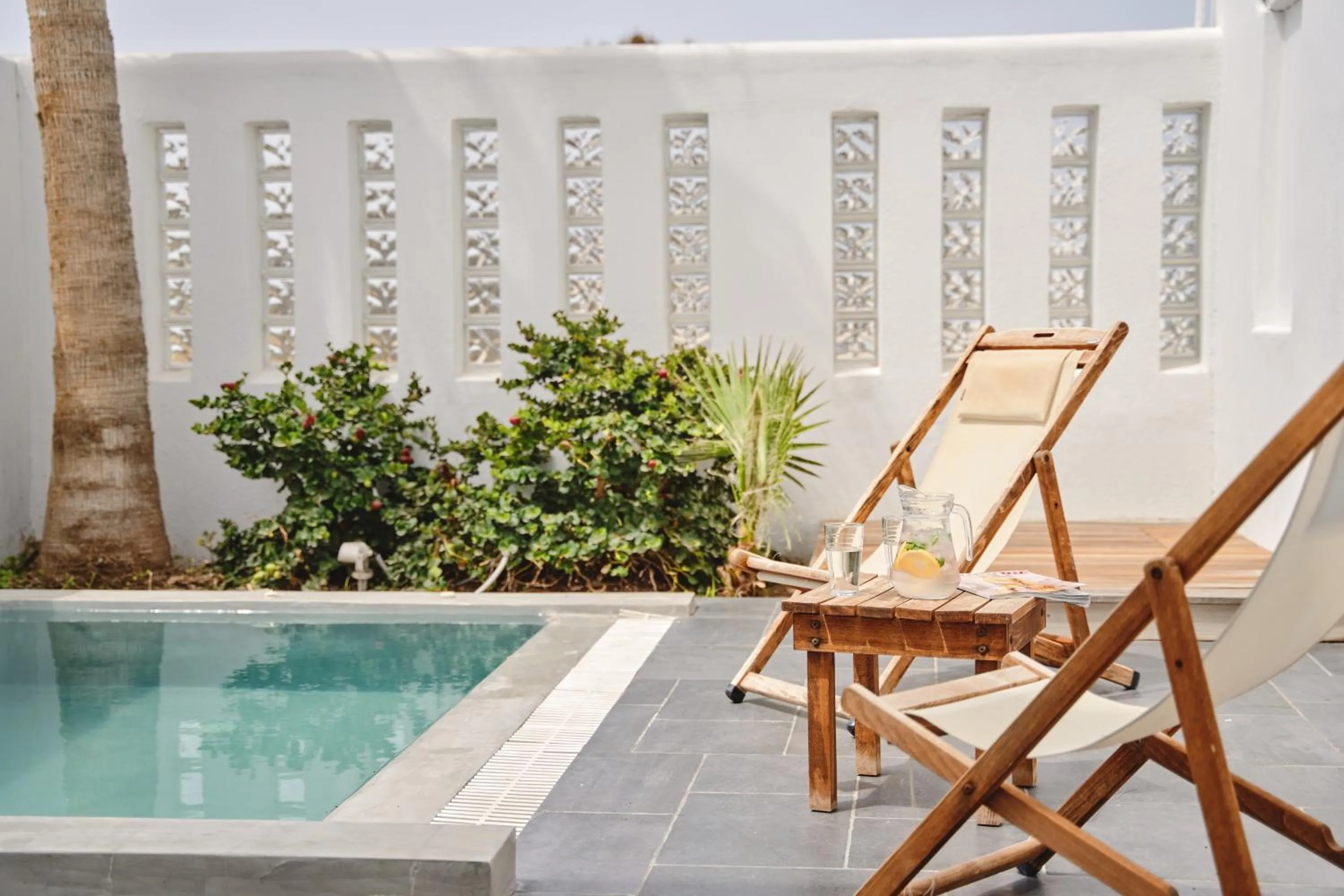 Swimming pool in Meltemi Village Hotel