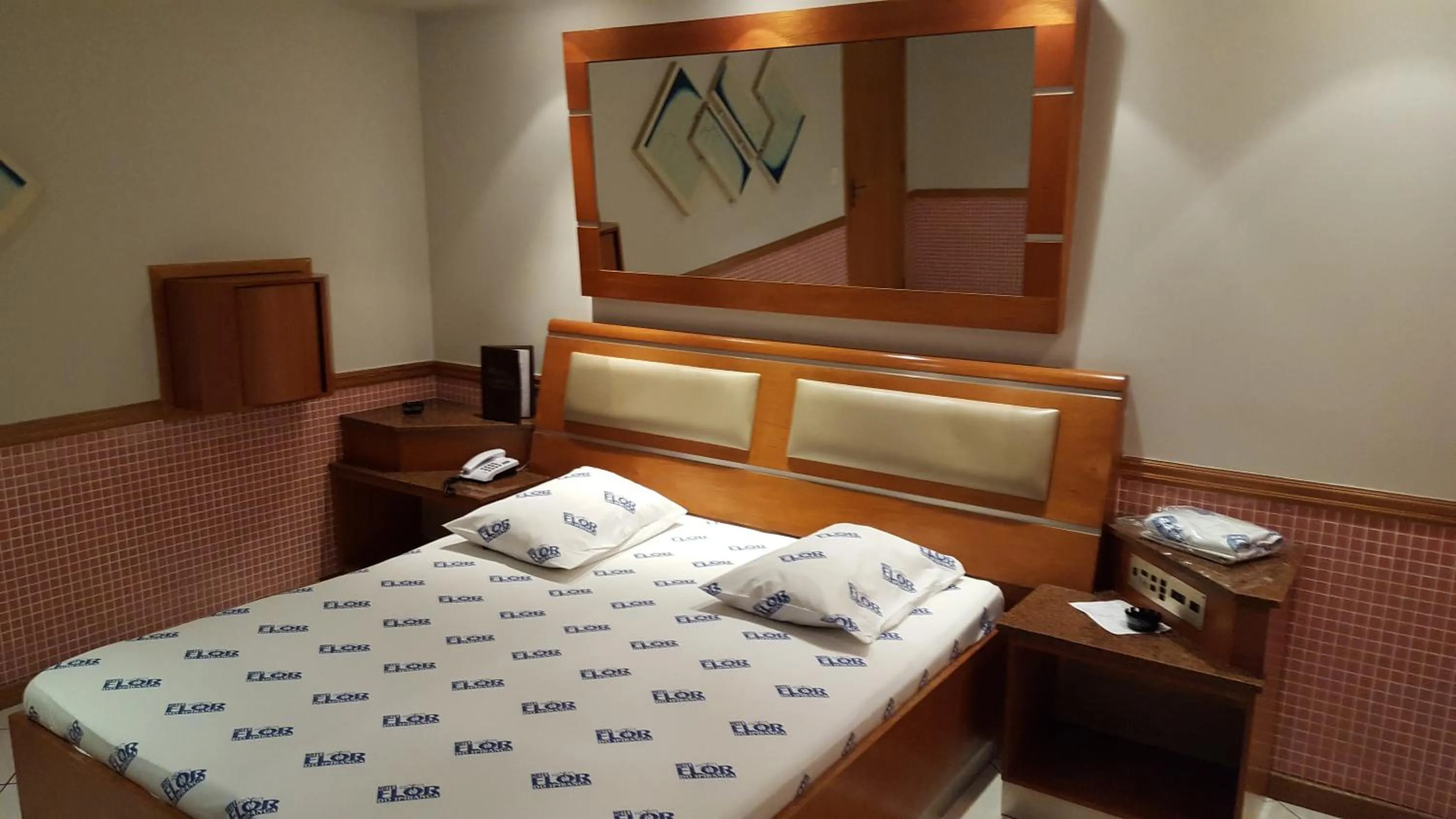 Bed in Hotel Flor do Ipiranga (Adult Only)
