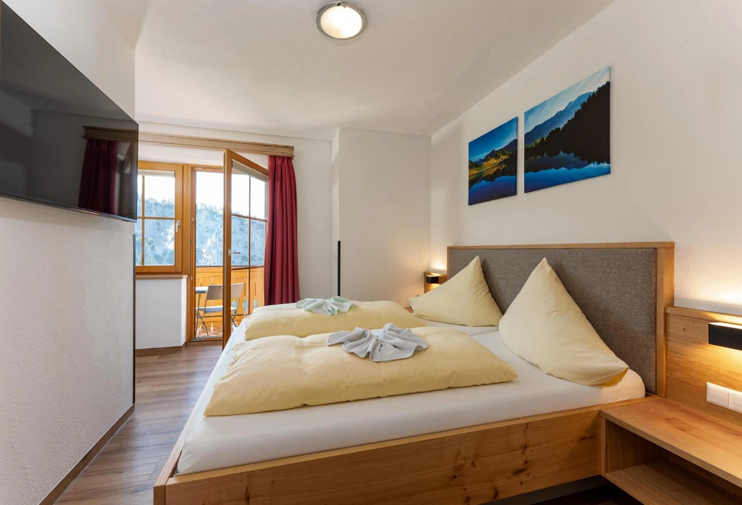 Photo of the whole room, Bed in Pension Bergbauernhof Irxner
