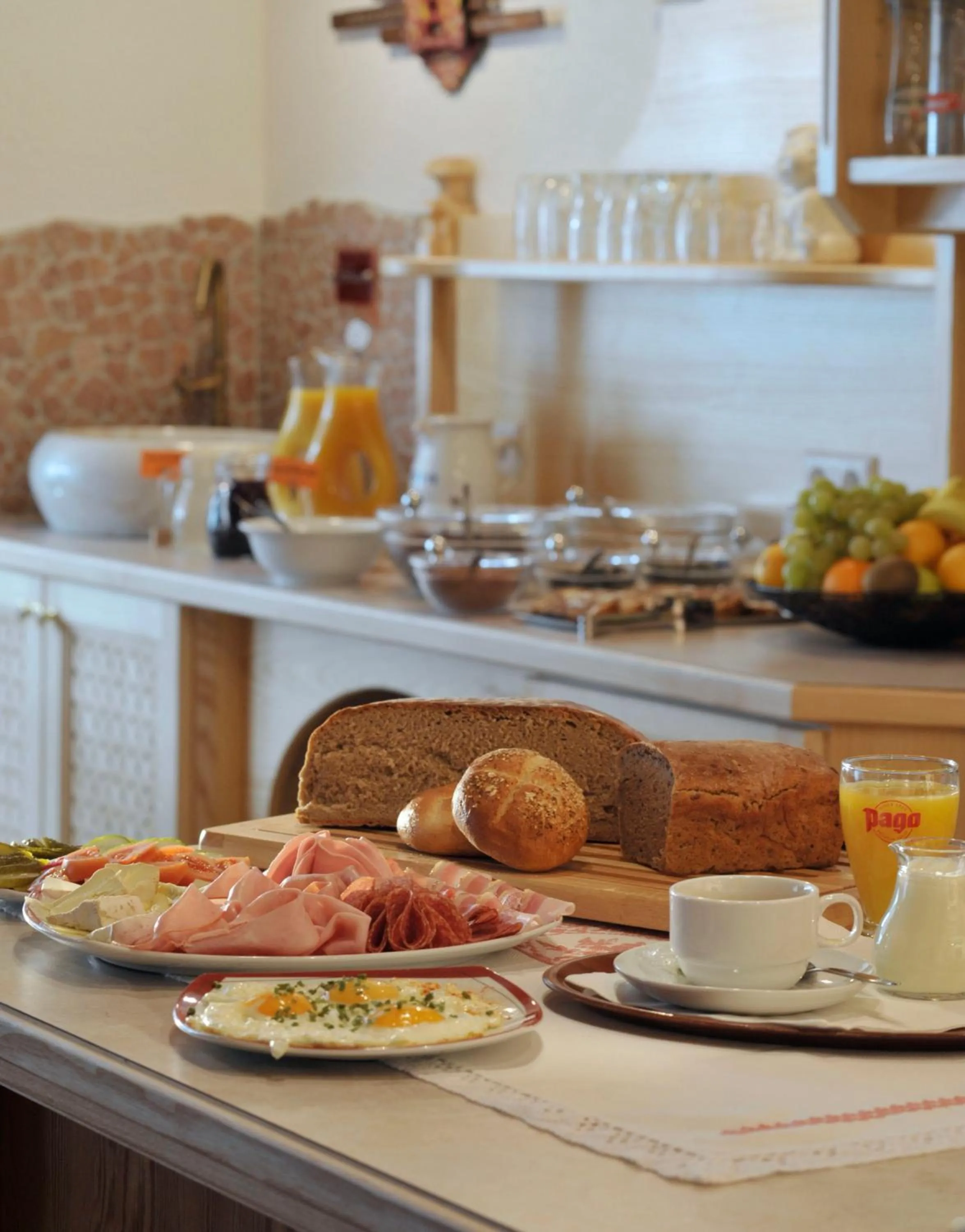 Breakfast in Pension Bergbauernhof Irxner