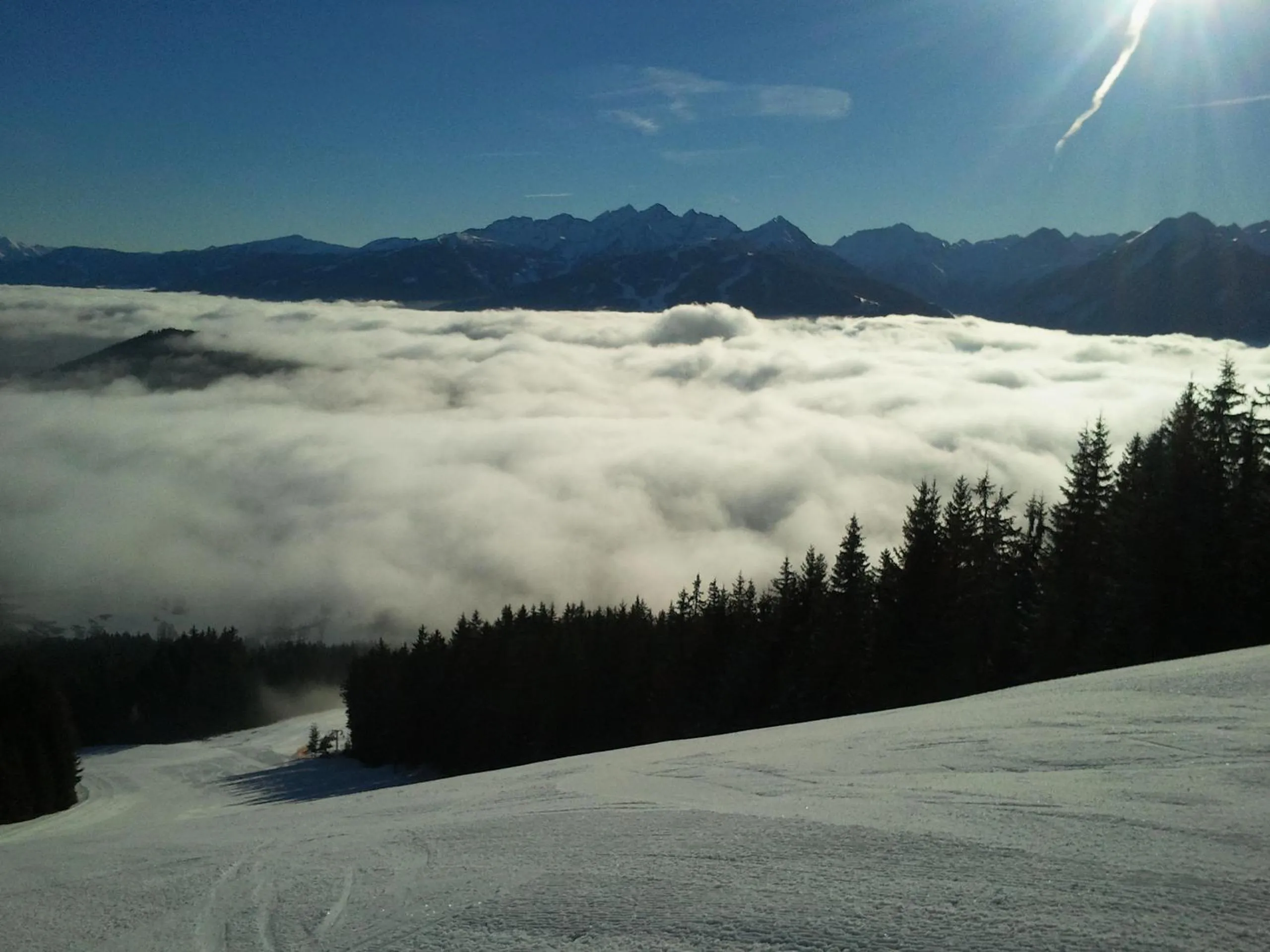 Natural landscape in Pension Bergbauernhof Irxner