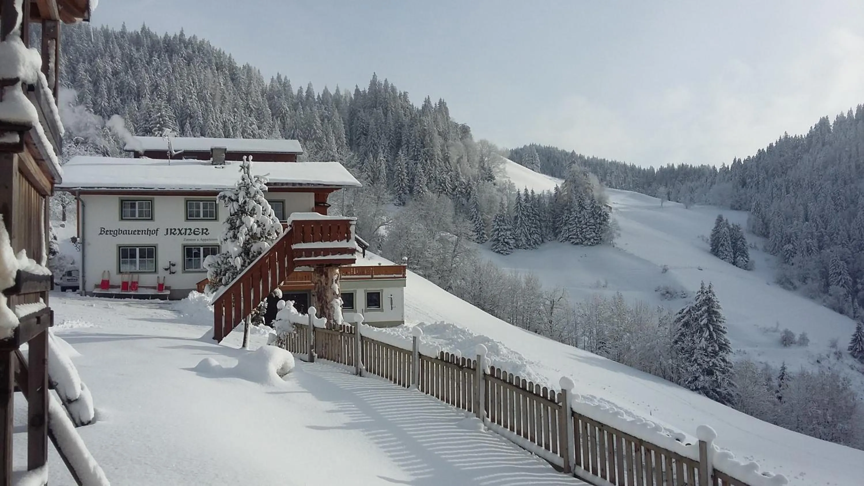 Property building in Pension Bergbauernhof Irxner