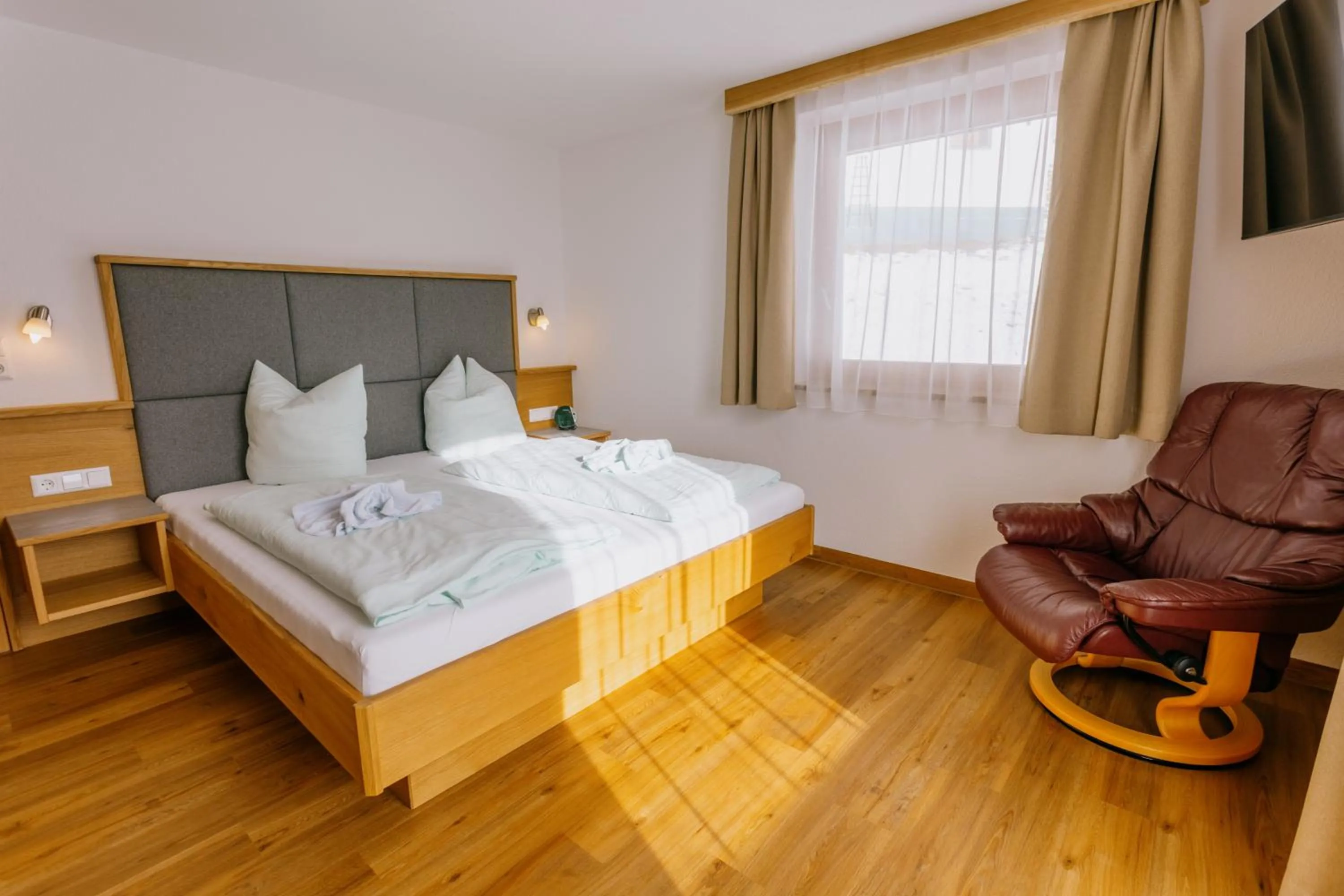 Bedroom, Bed in Pension Bergbauernhof Irxner