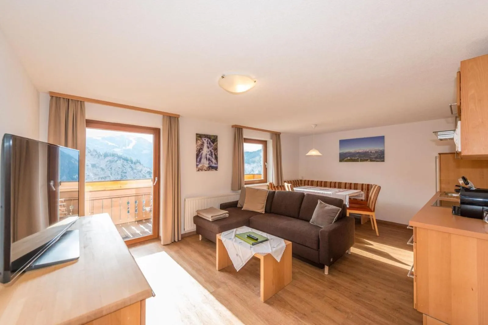 Living room in Pension Bergbauernhof Irxner