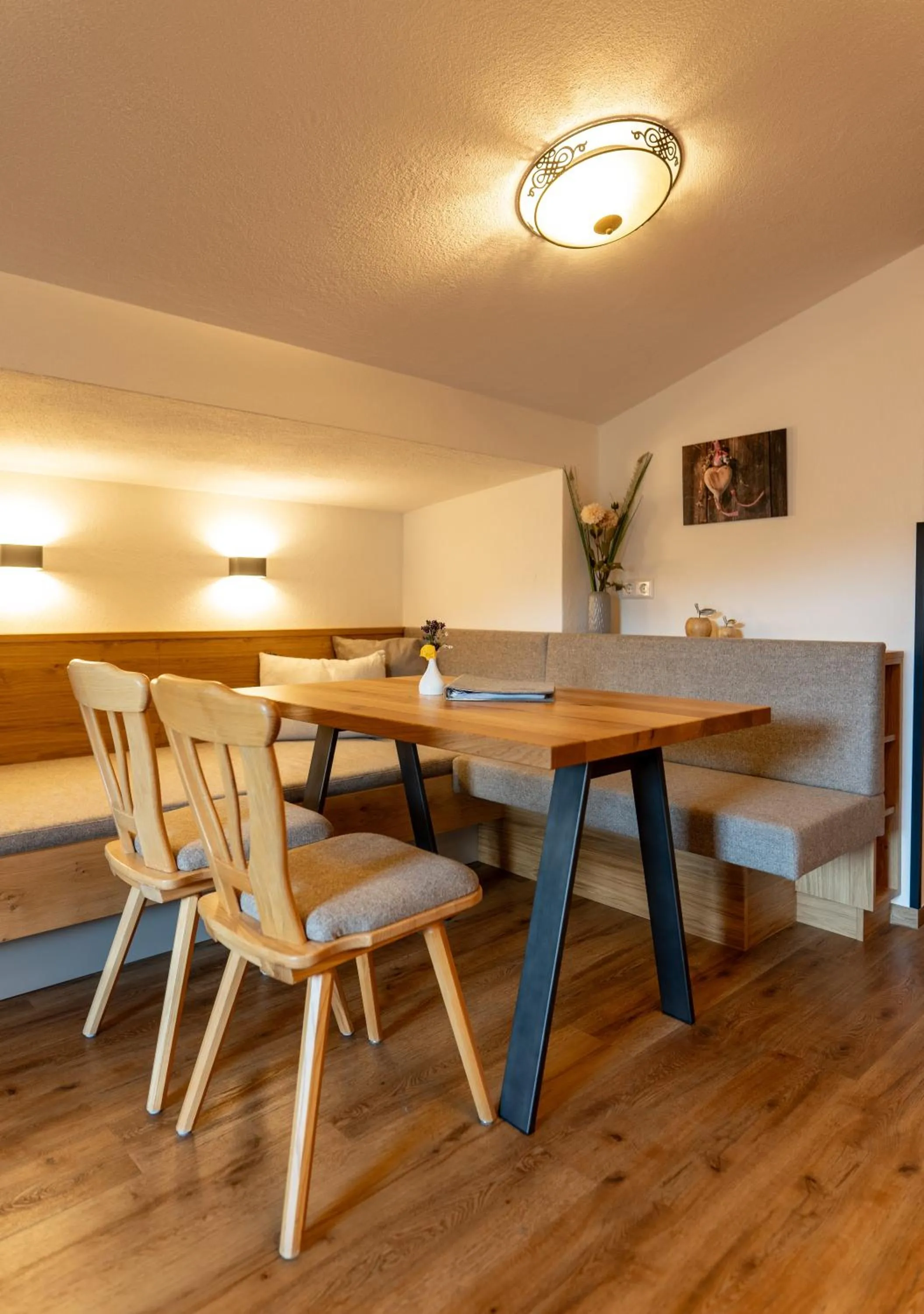 Living room in Pension Bergbauernhof Irxner
