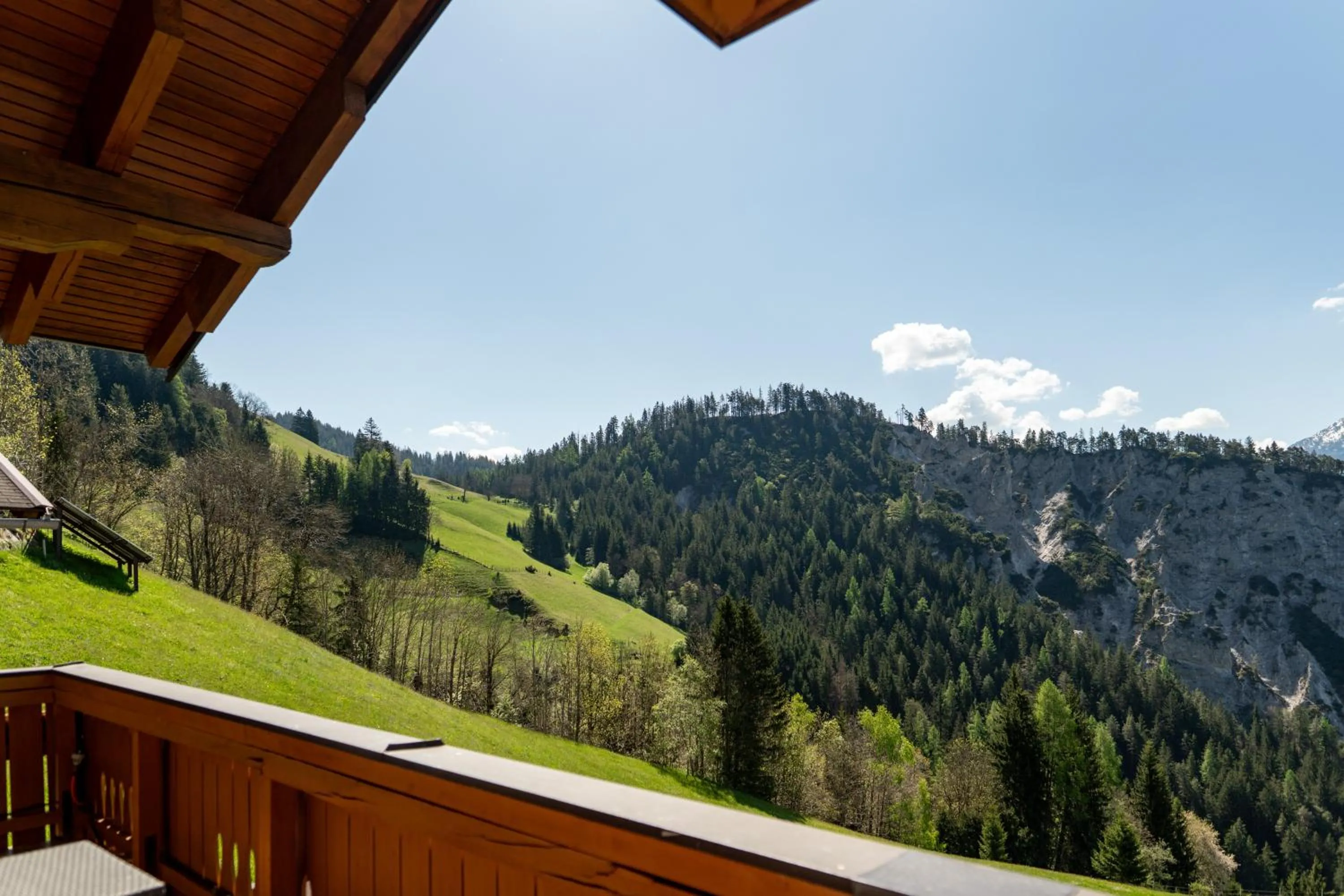 View (from property/room) in Pension Bergbauernhof Irxner