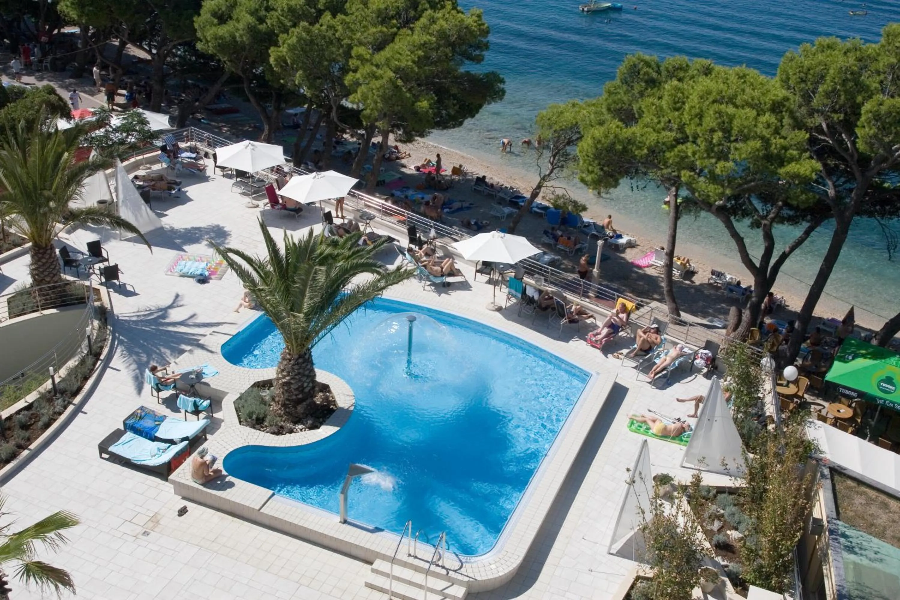Swimming pool in Hotel Park Makarska