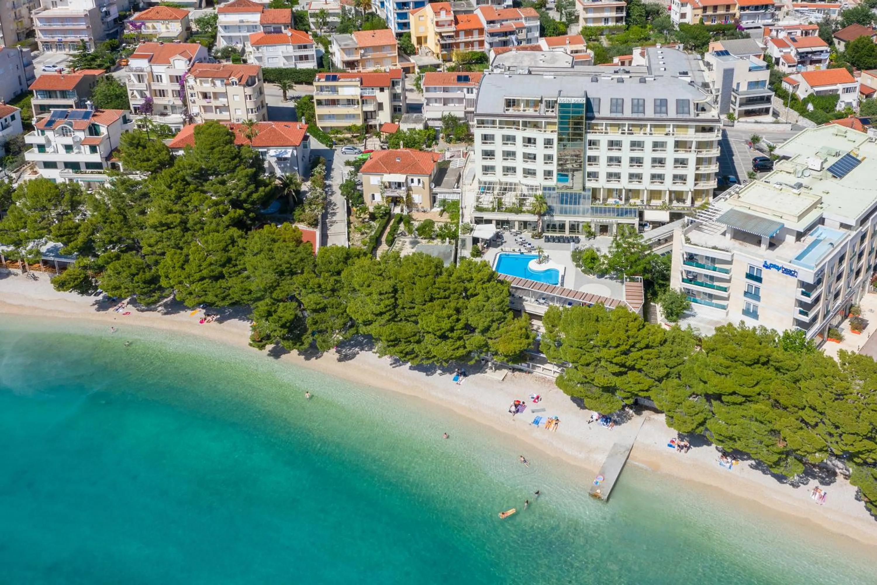 Beach in Hotel Park Makarska