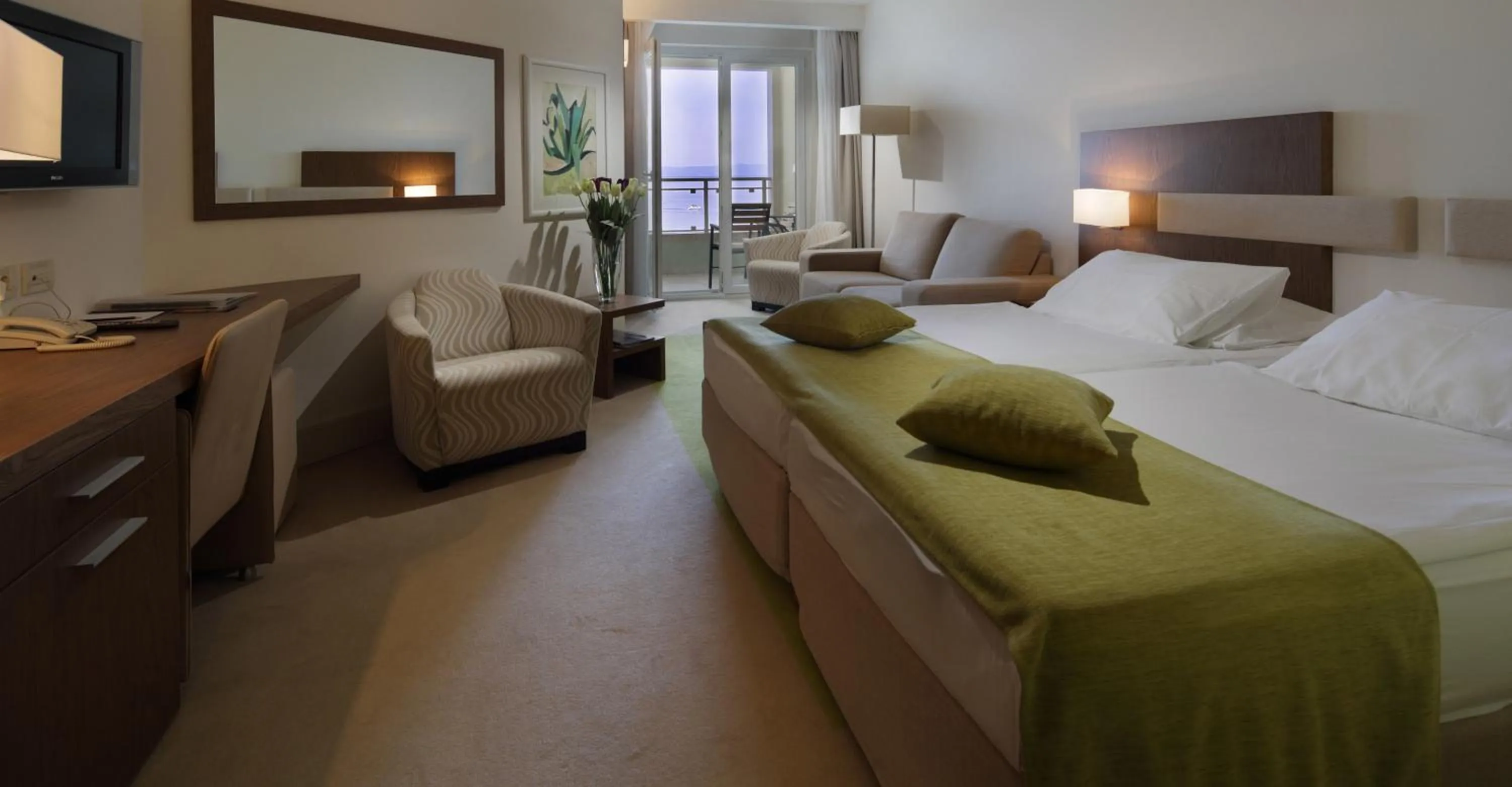 Photo of the whole room, Bed in Hotel Park Makarska