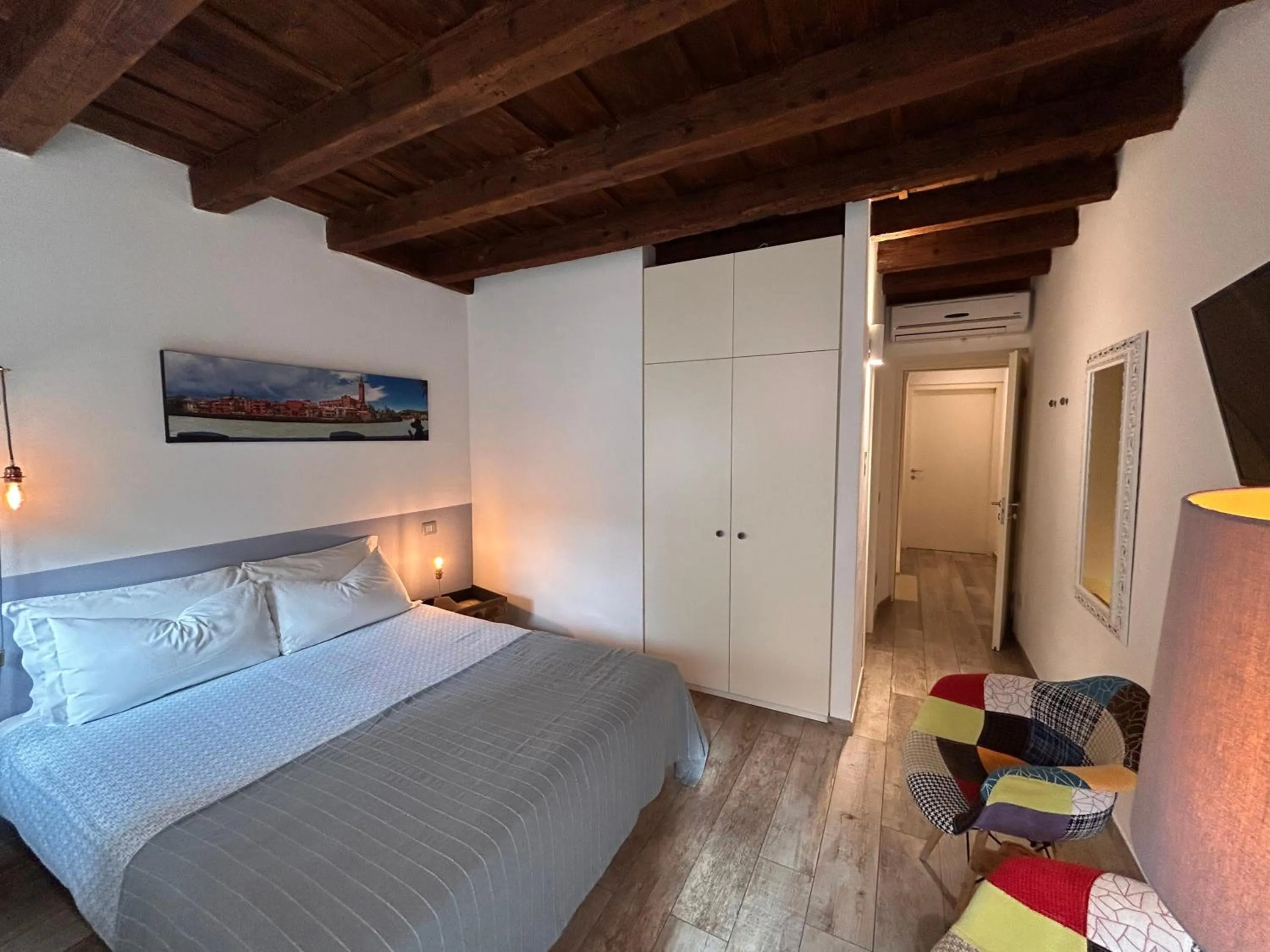 Bed in Santa Marta Rooms&Studios