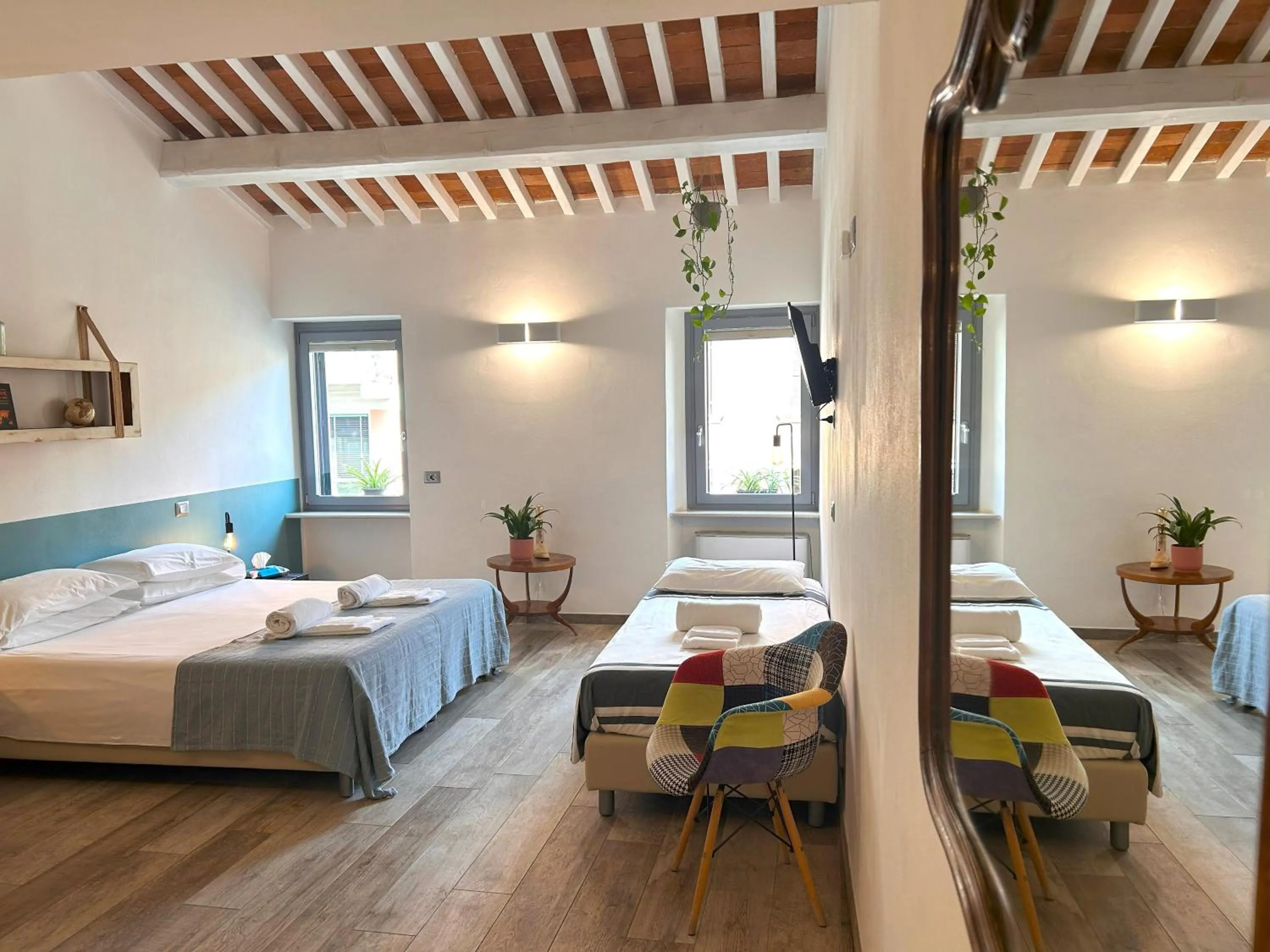 Bed in Santa Marta Rooms&Studios