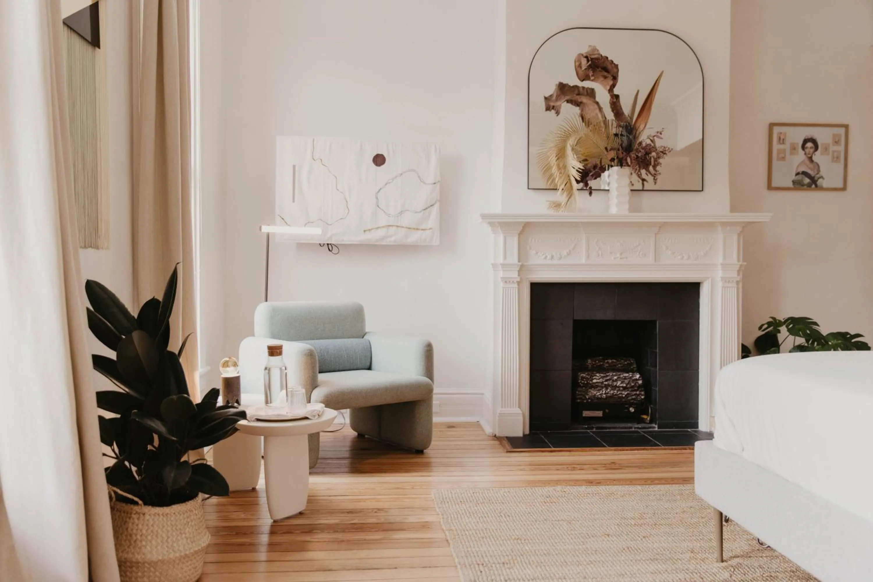 Seating area in DREAMERS bnb