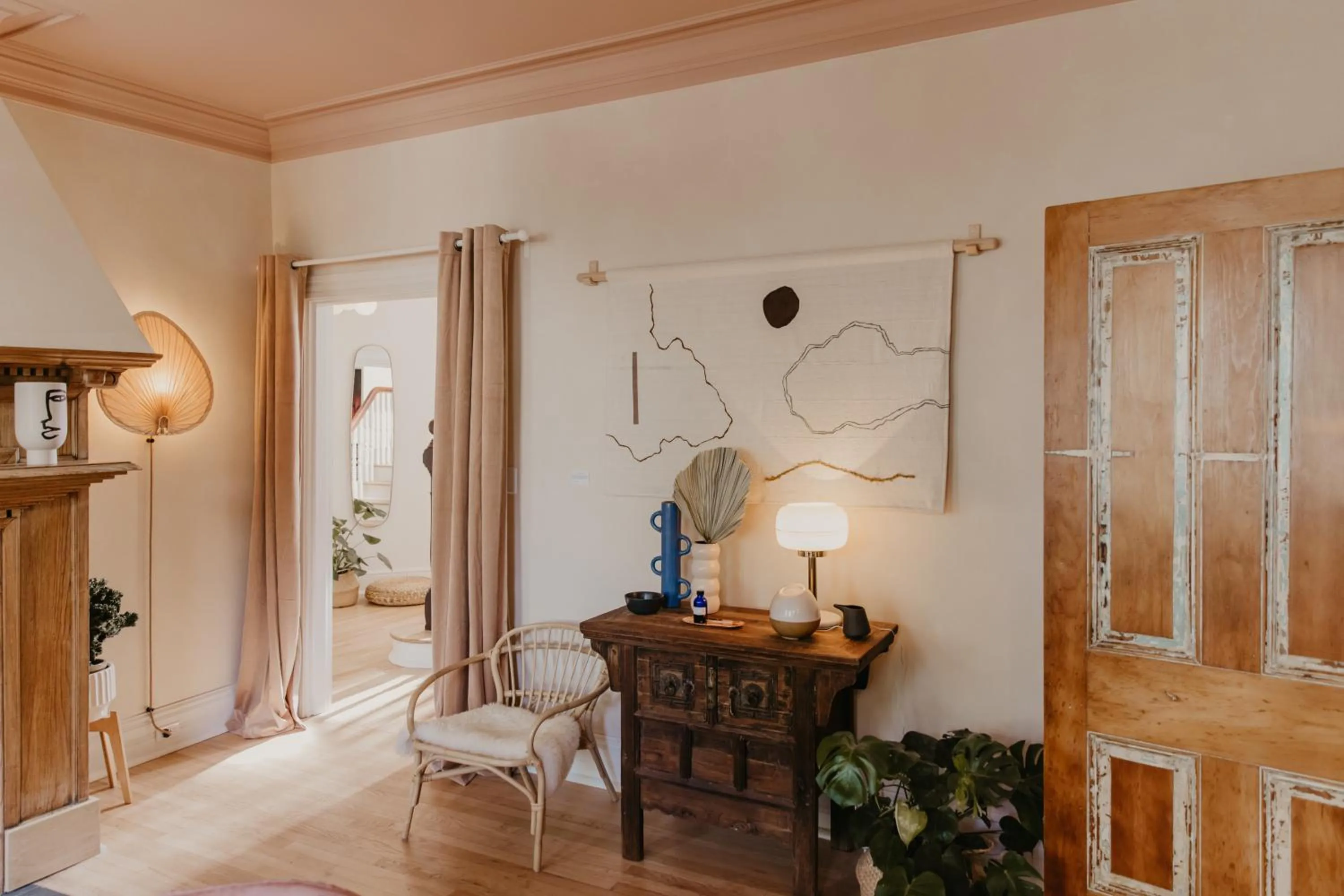 Living room in DREAMERS bnb