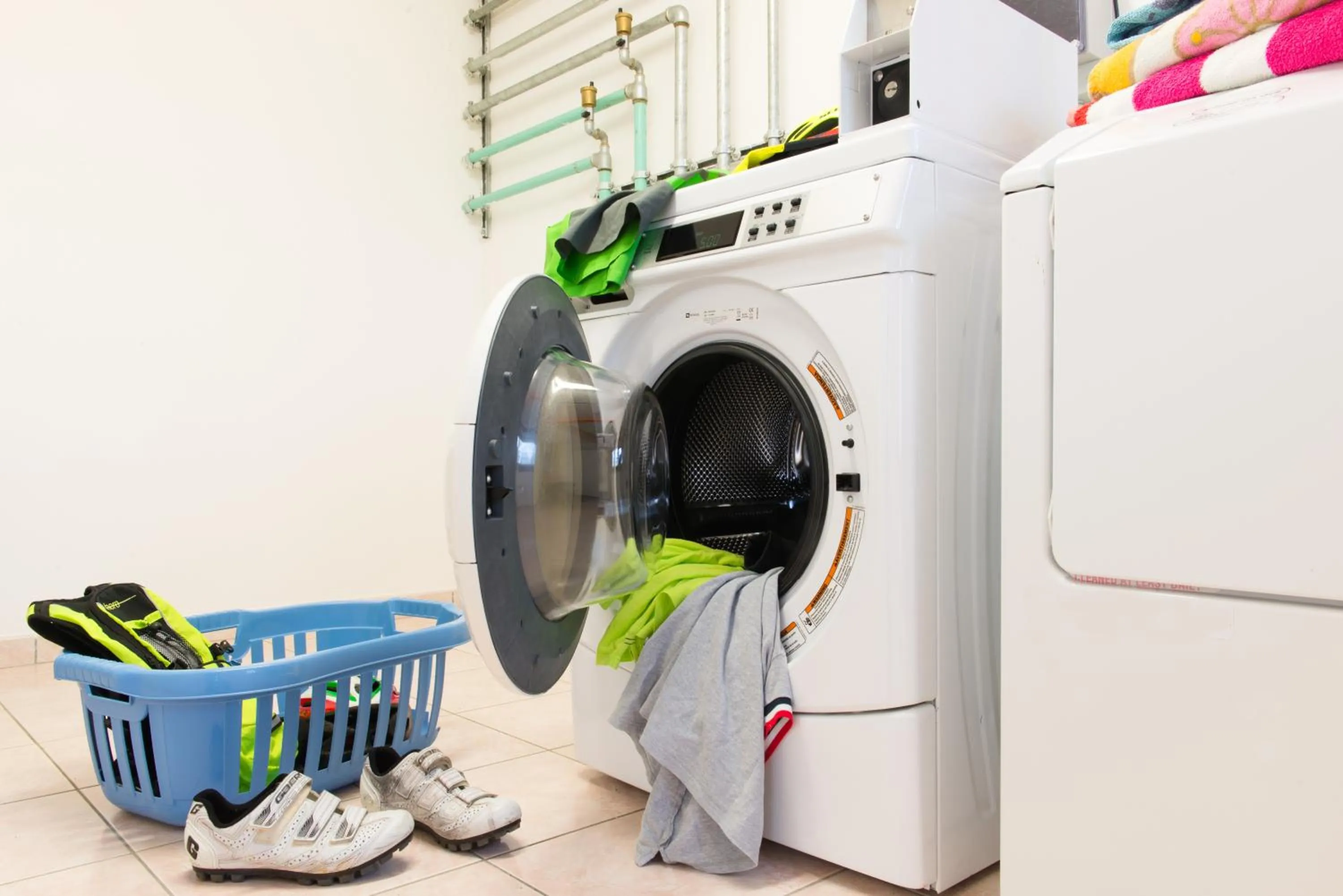washing machine in Hotel Residence La Pertica