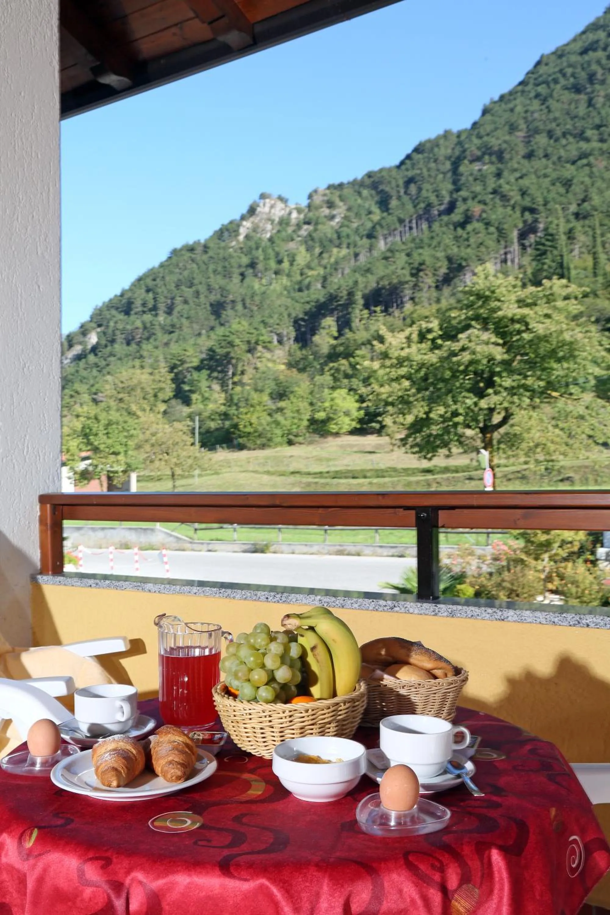 Balcony/Terrace in Hotel Residence La Pertica