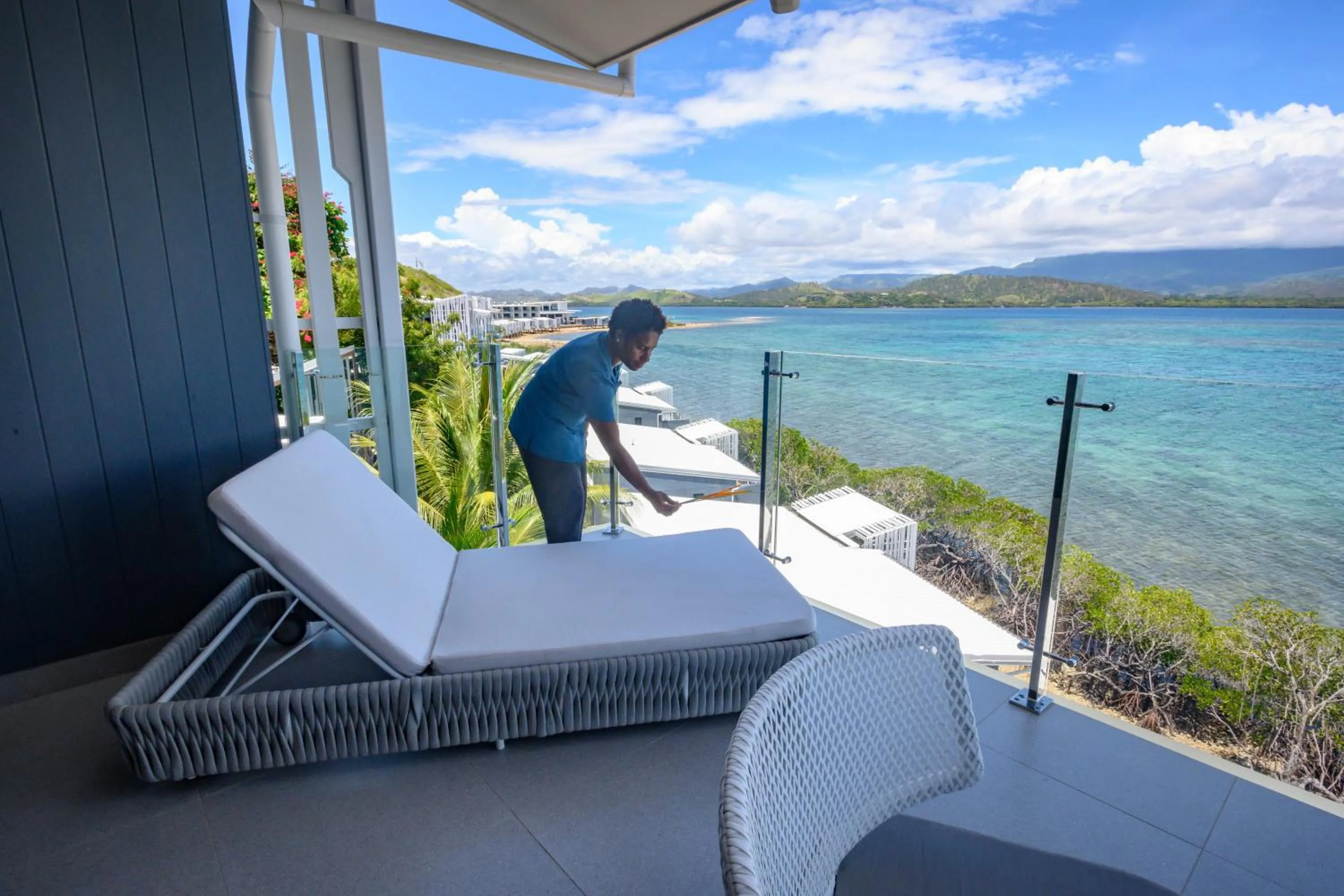 Balcony/Terrace in Loloata Island Resort