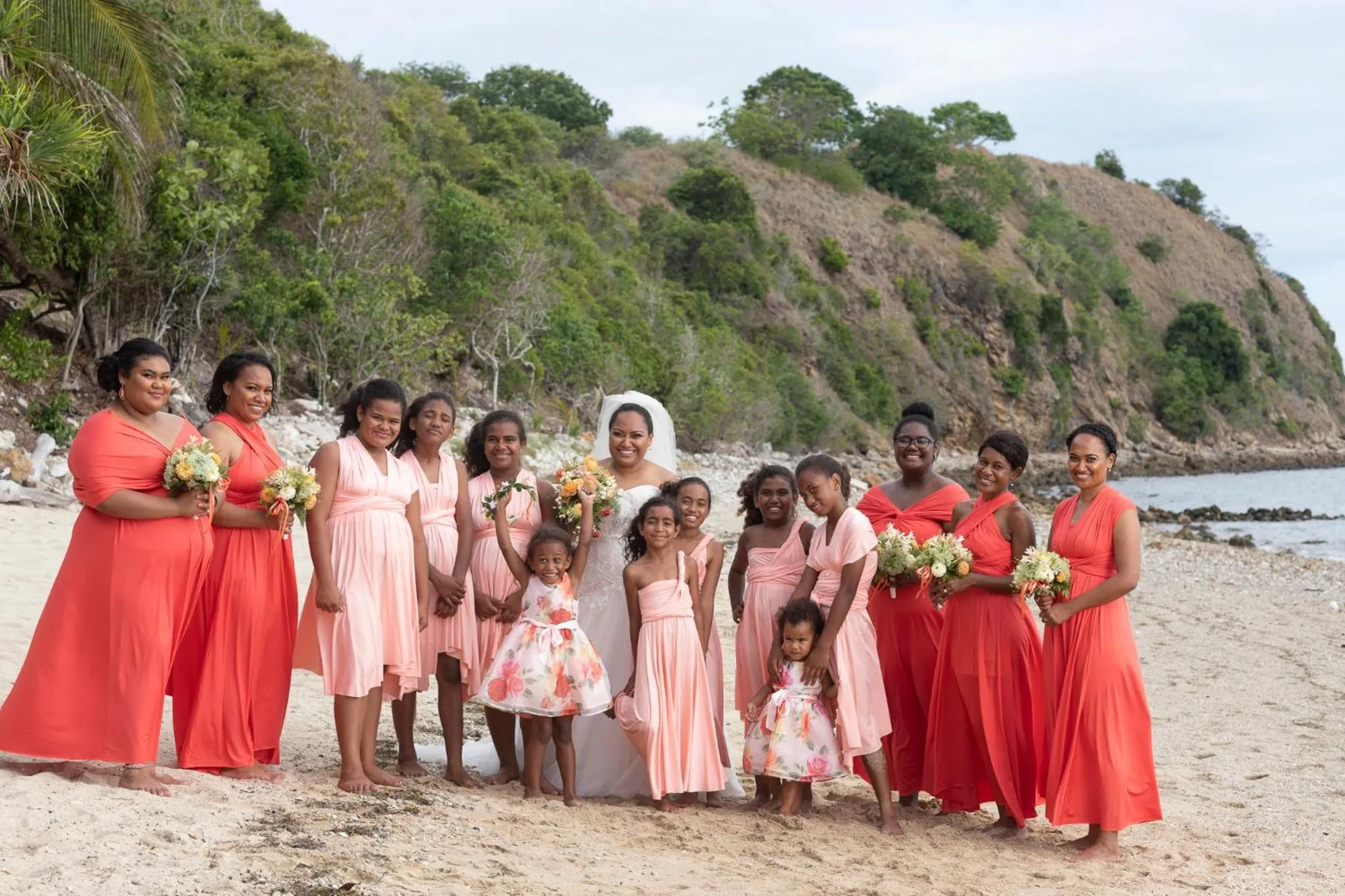 Beach in Loloata Island Resort