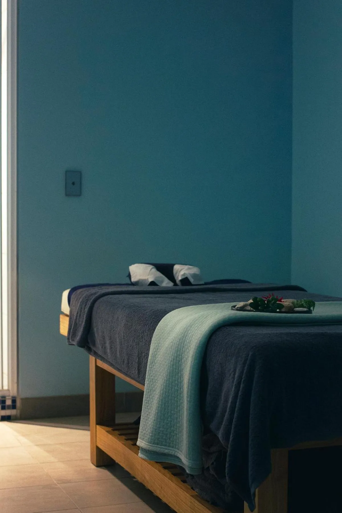 Patio, Bed in Loloata Island Resort