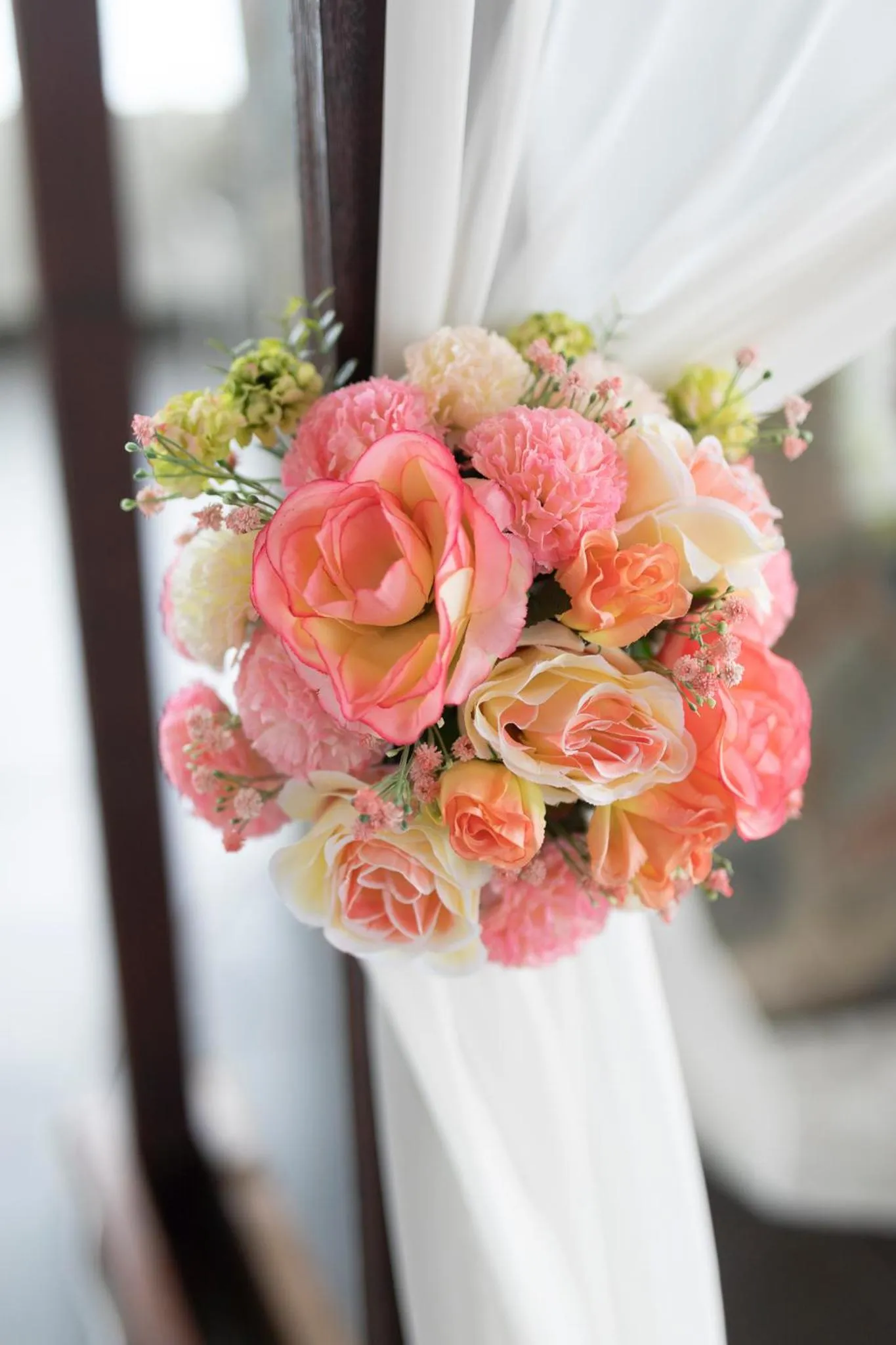 Decorative detail in Loloata Island Resort