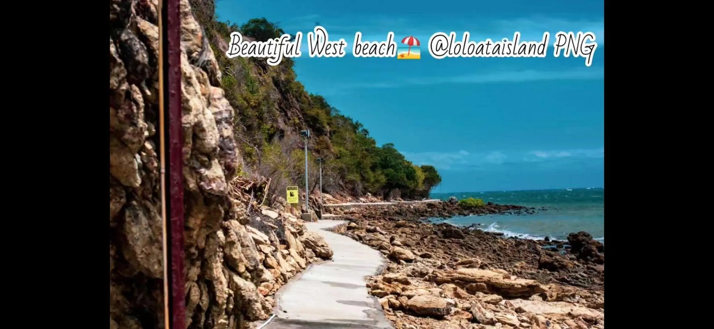 Beach in Loloata Island Resort