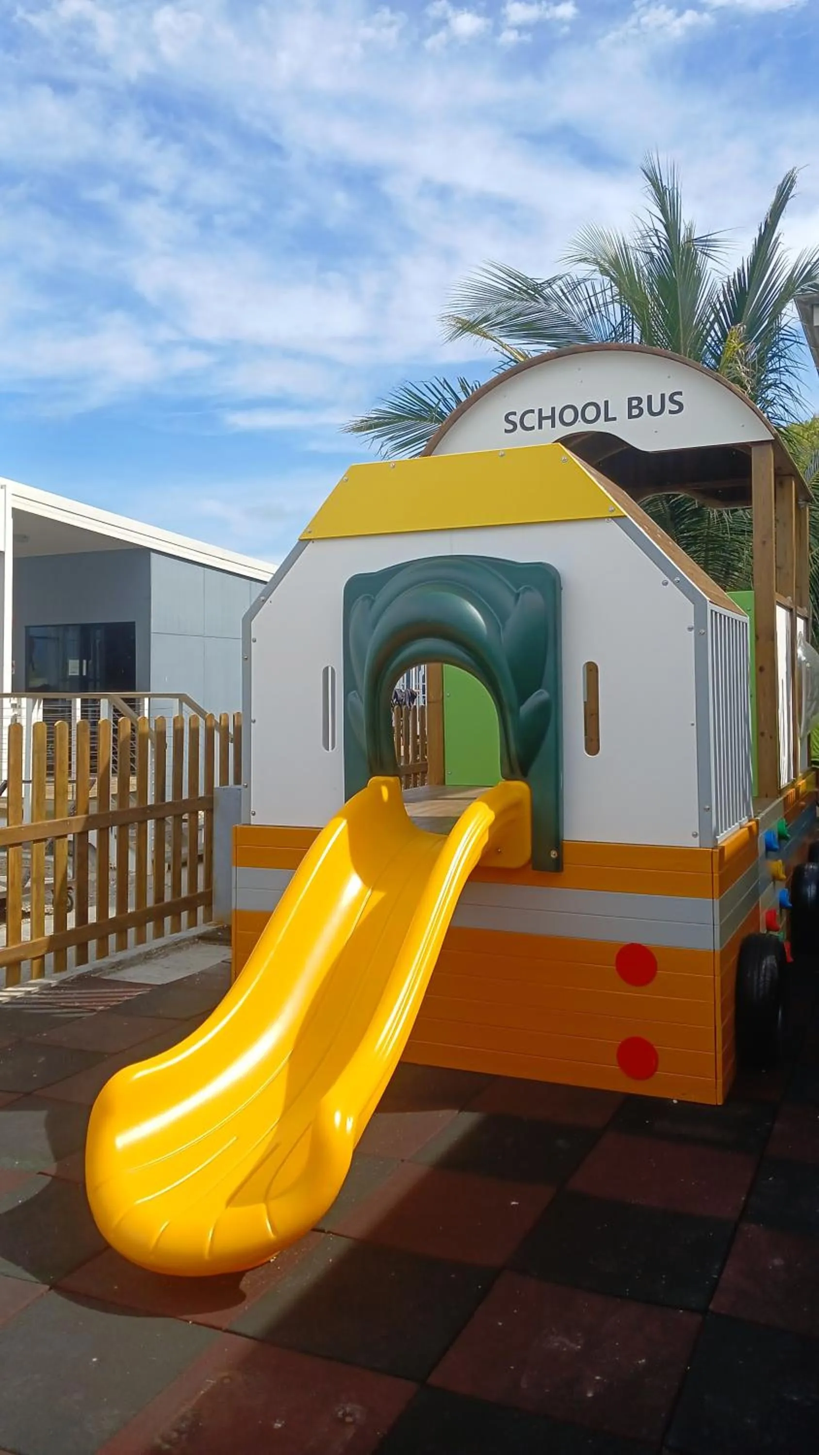 Children play ground in Loloata Island Resort