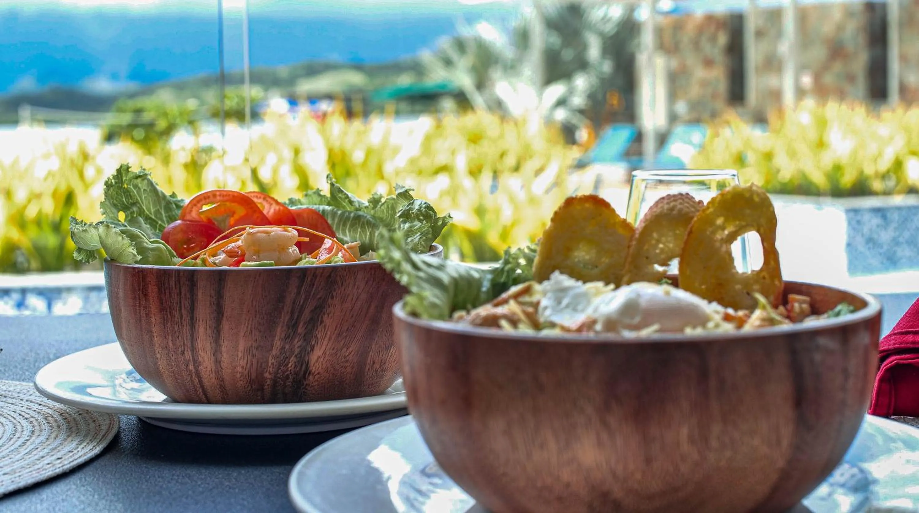 Food in Loloata Island Resort