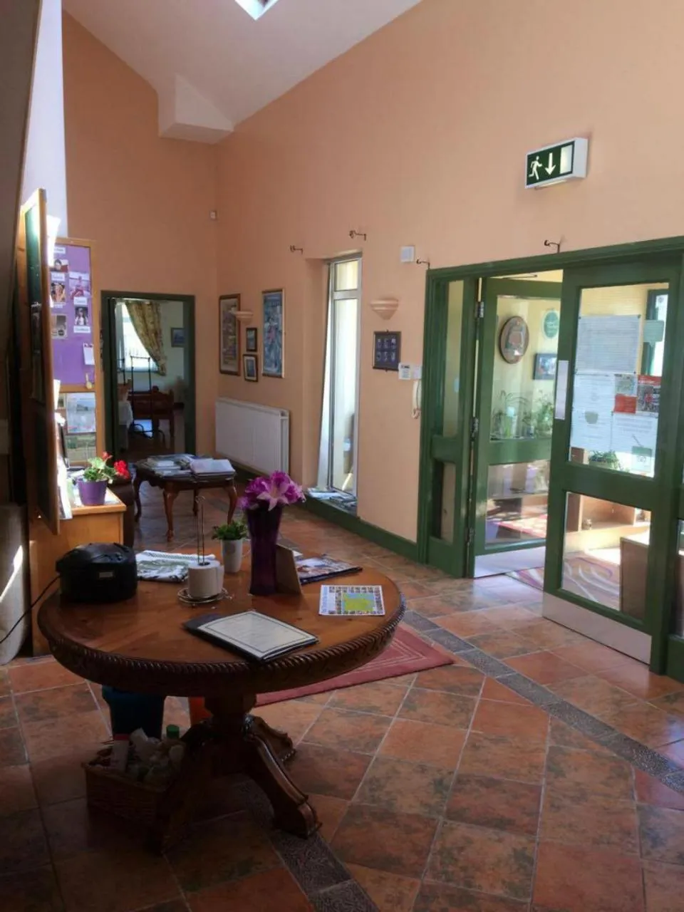 Lobby or reception in The Mourne Lodge "Cnocnafeola"