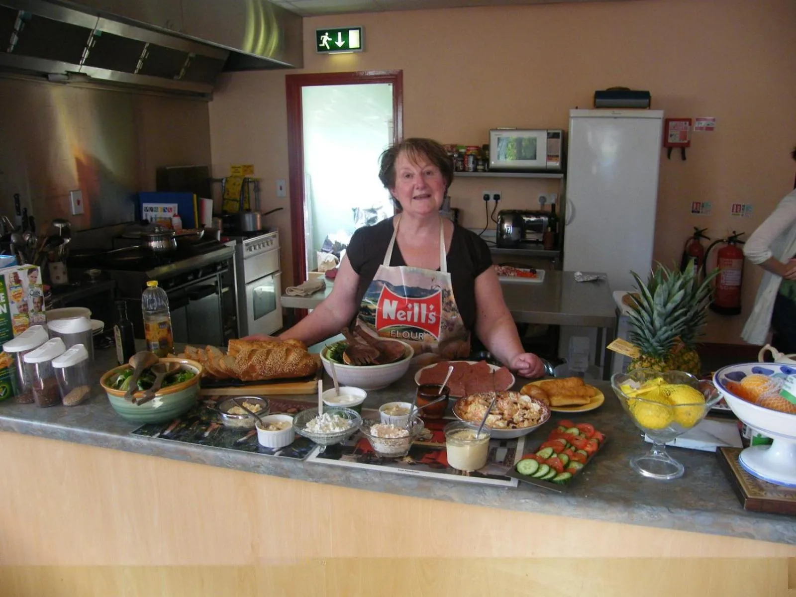 Breakfast in The Mourne Lodge "Cnocnafeola"