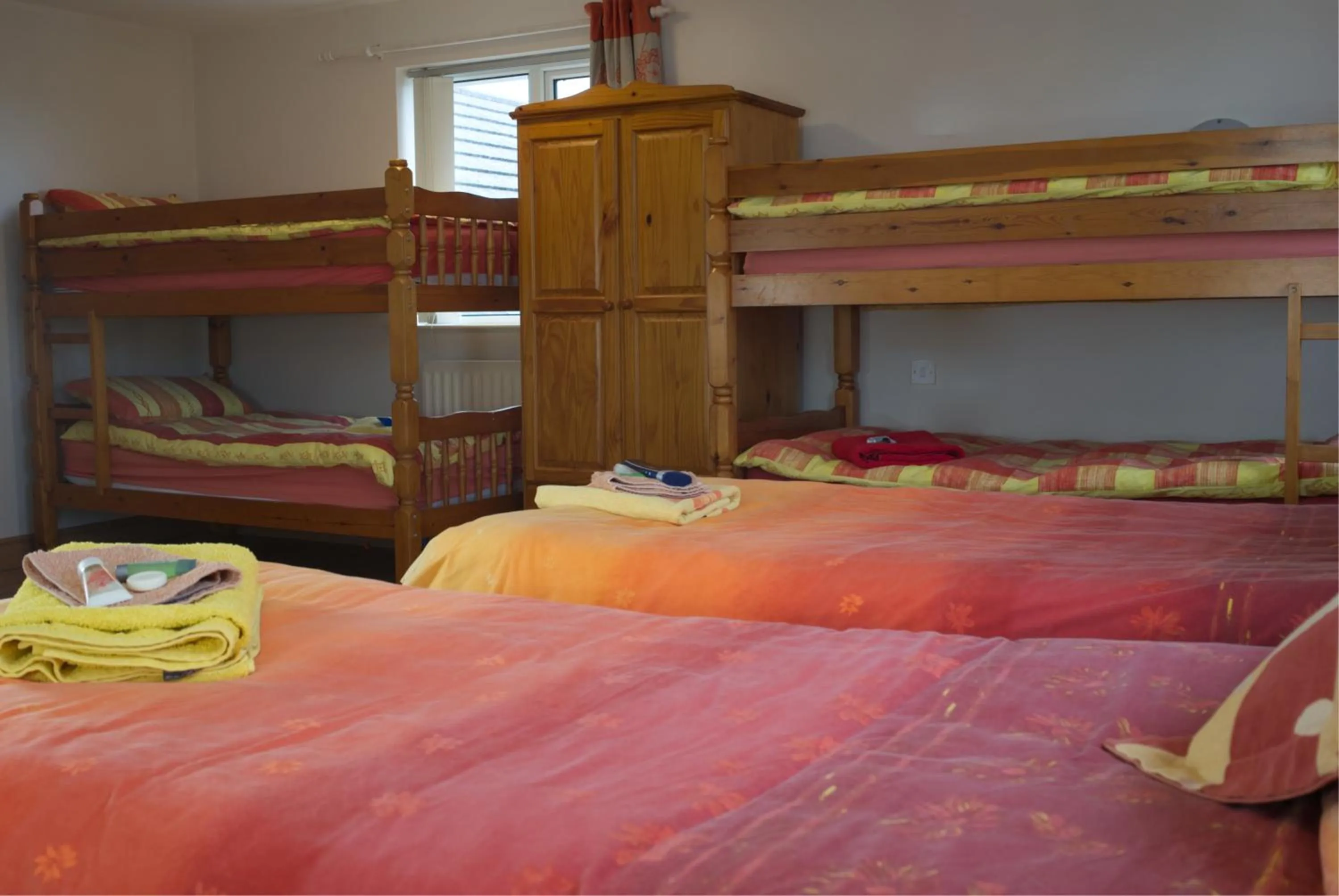 bunk bed in The Mourne Lodge "Cnocnafeola"
