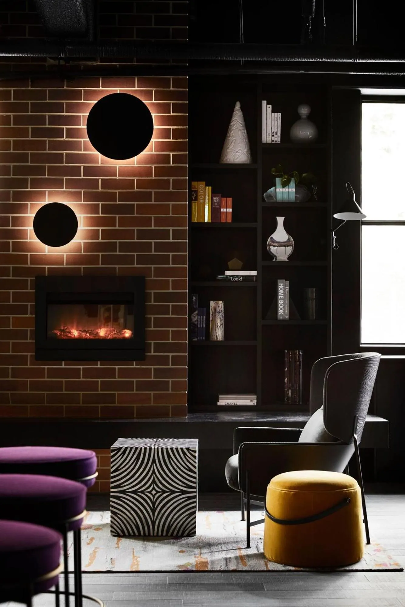 Living room in Zagame's House