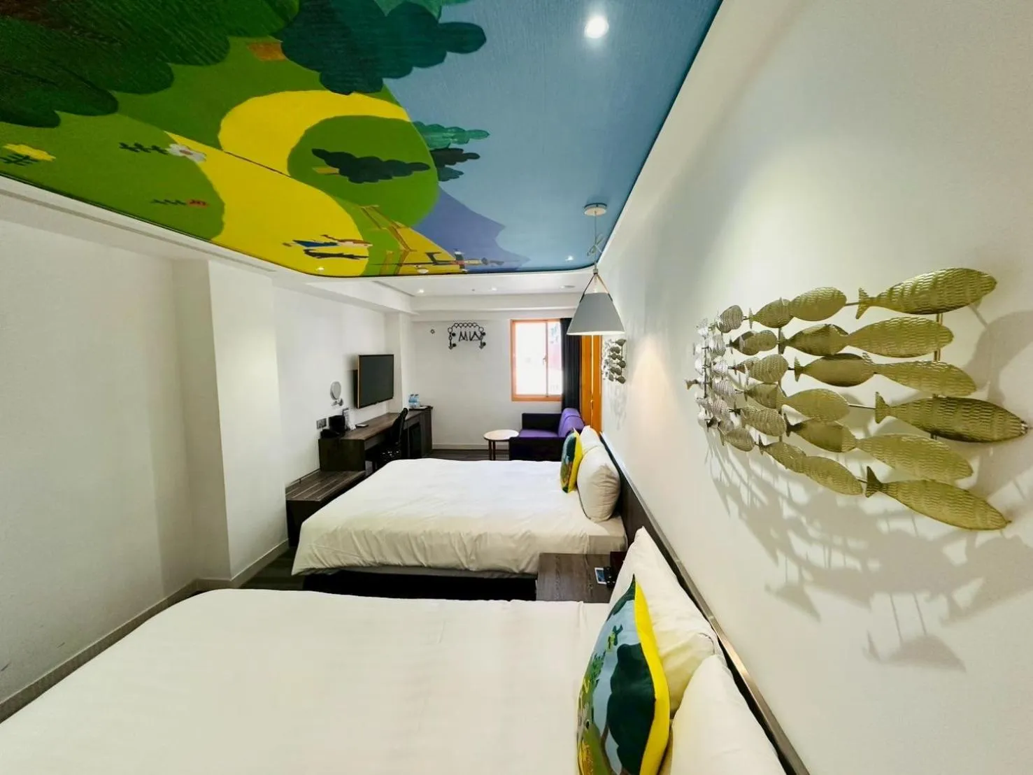 Bed in Norway Forest Travel hotel 1 Taichung