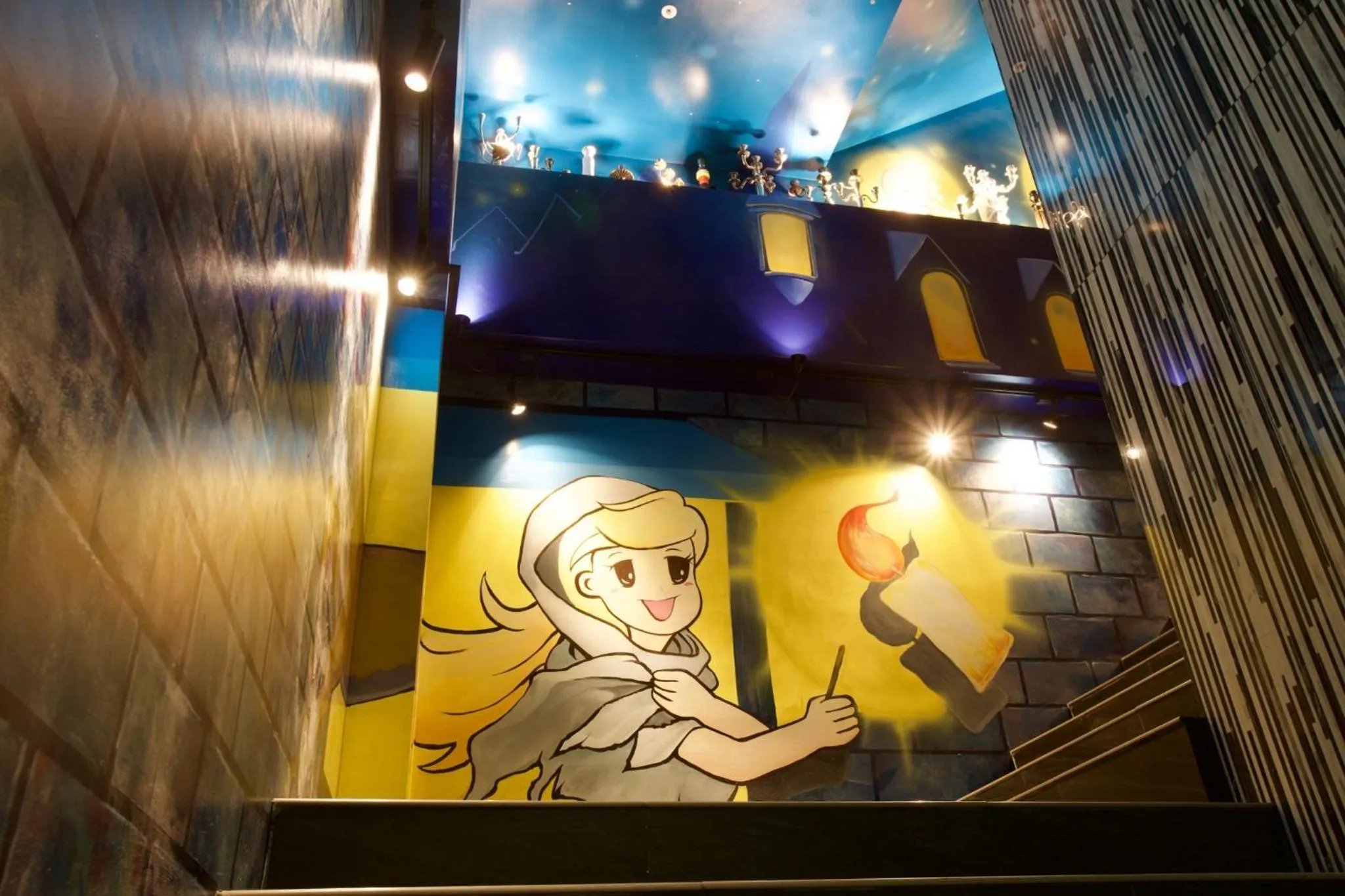 Decorative detail in Norway Forest Travel hotel 1 Taichung