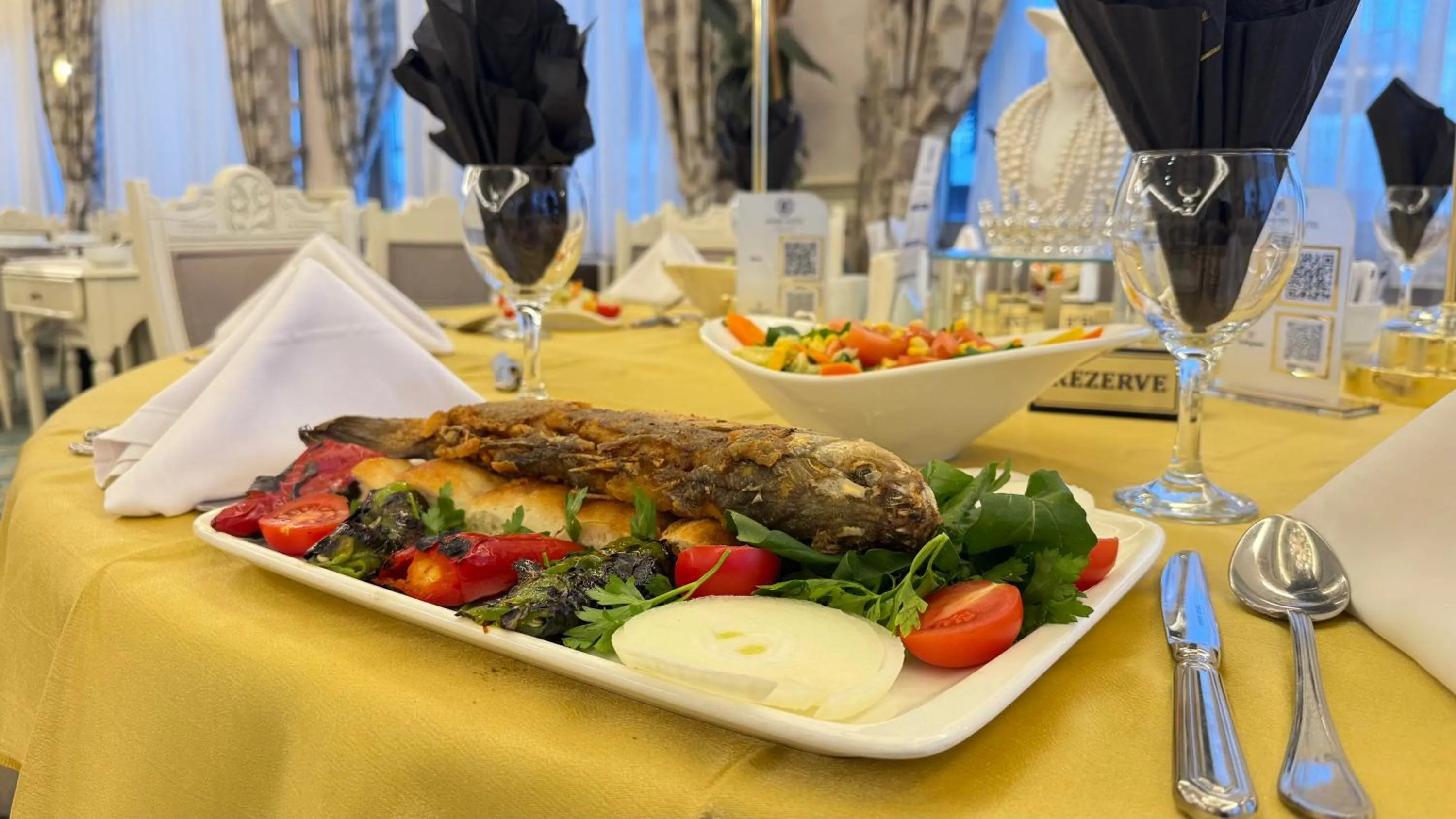 Restaurant/places to eat in Demir Hotel