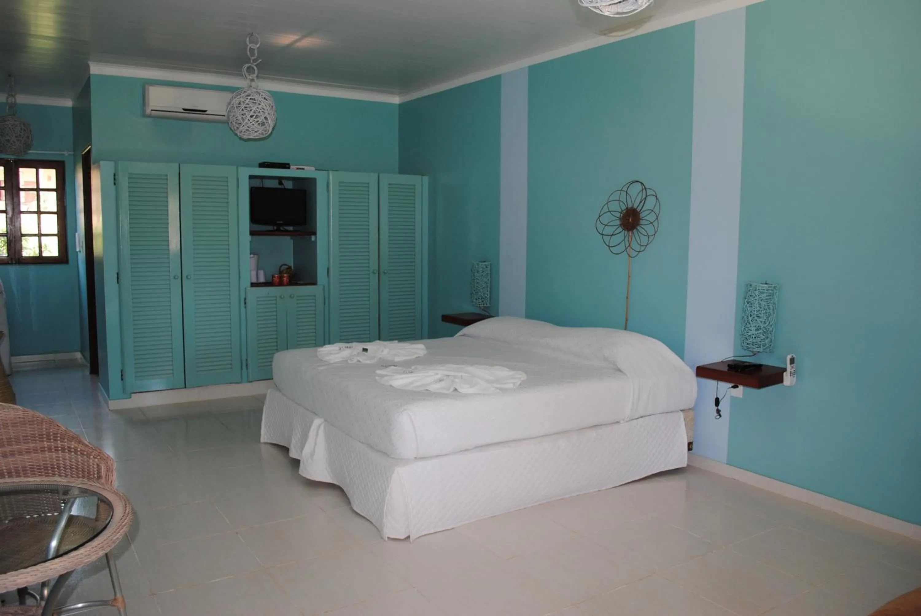 Bed in Fazenda Fiore Resort