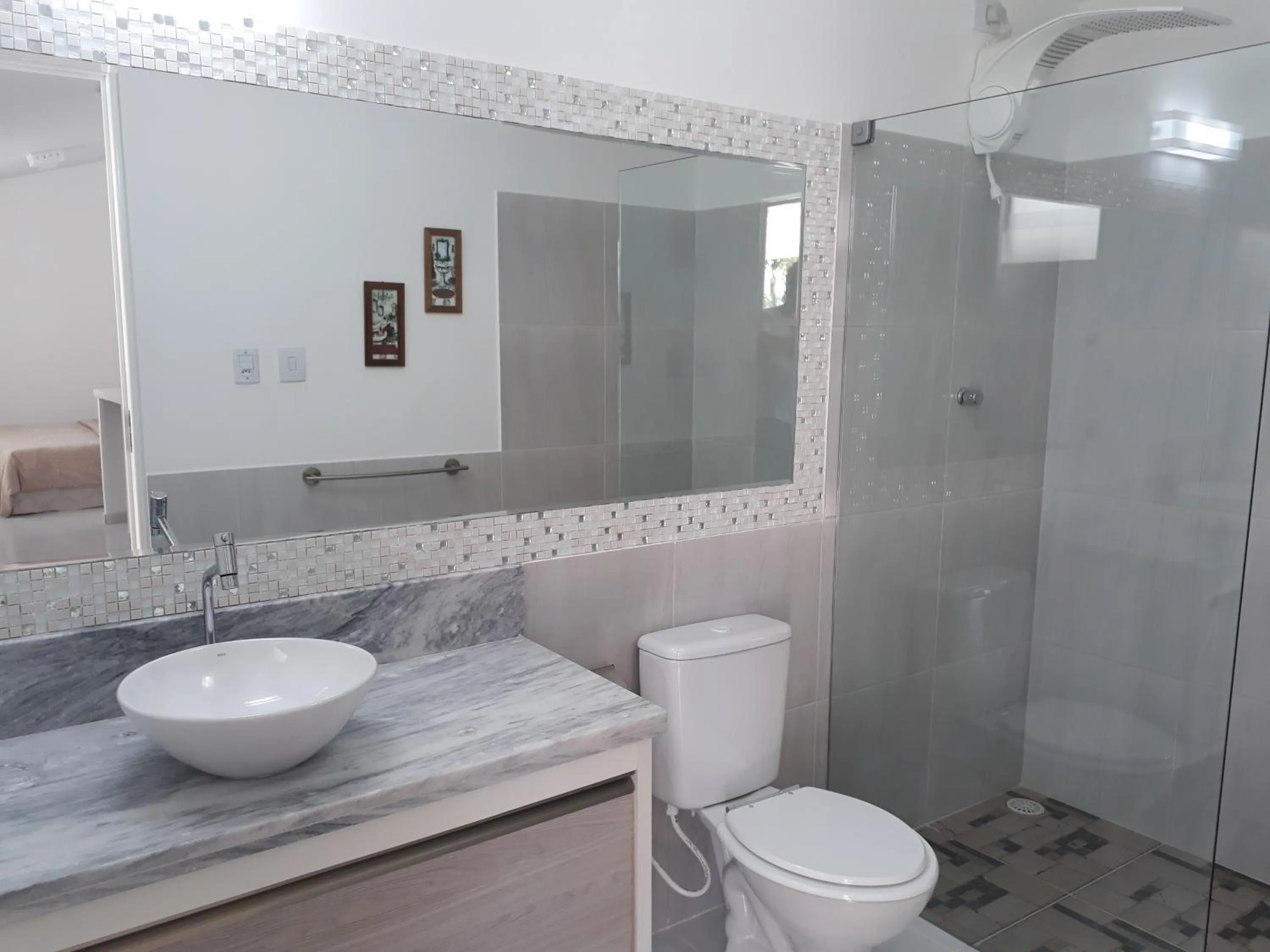 Shower in Fazenda Fiore Resort