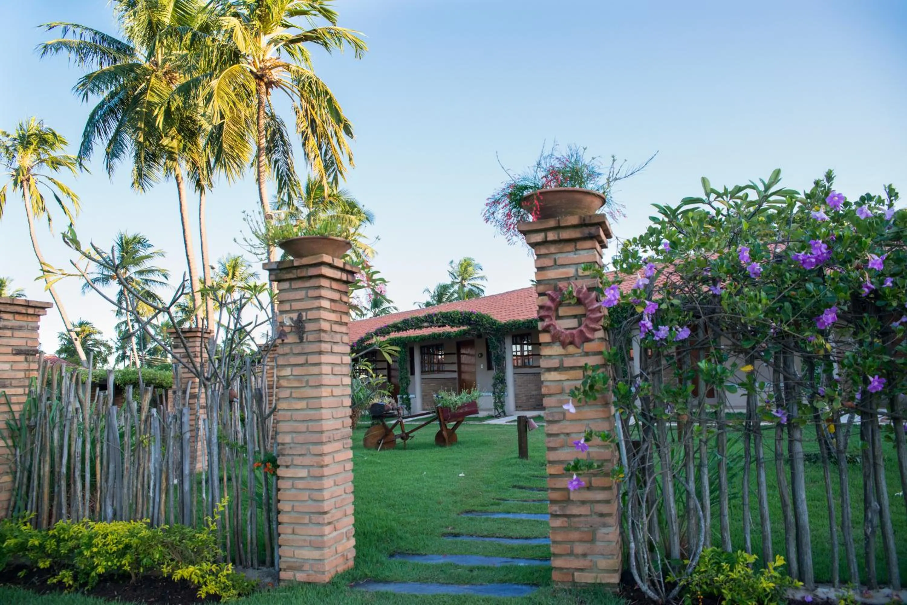 Garden view in Fazenda Fiore Resort