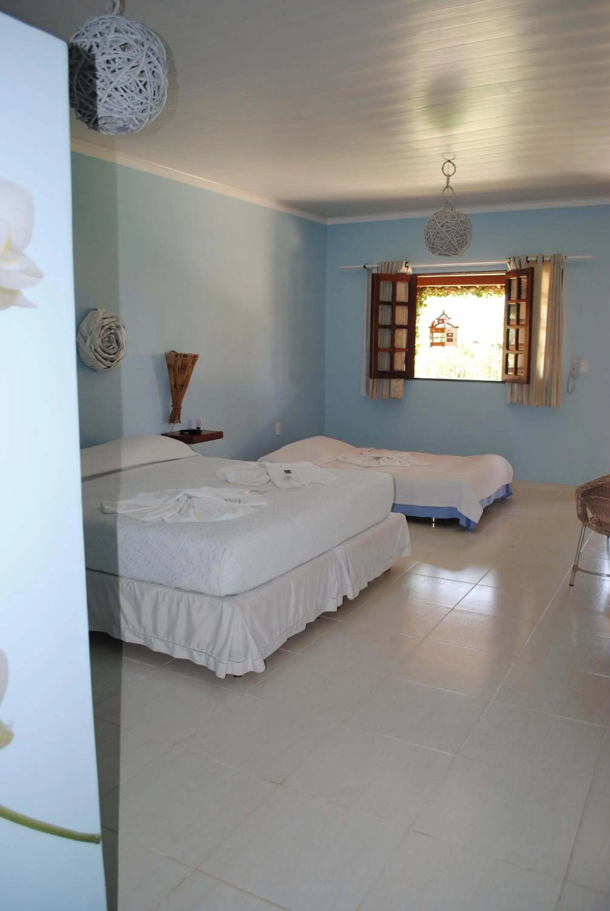 Bed in Fazenda Fiore Resort