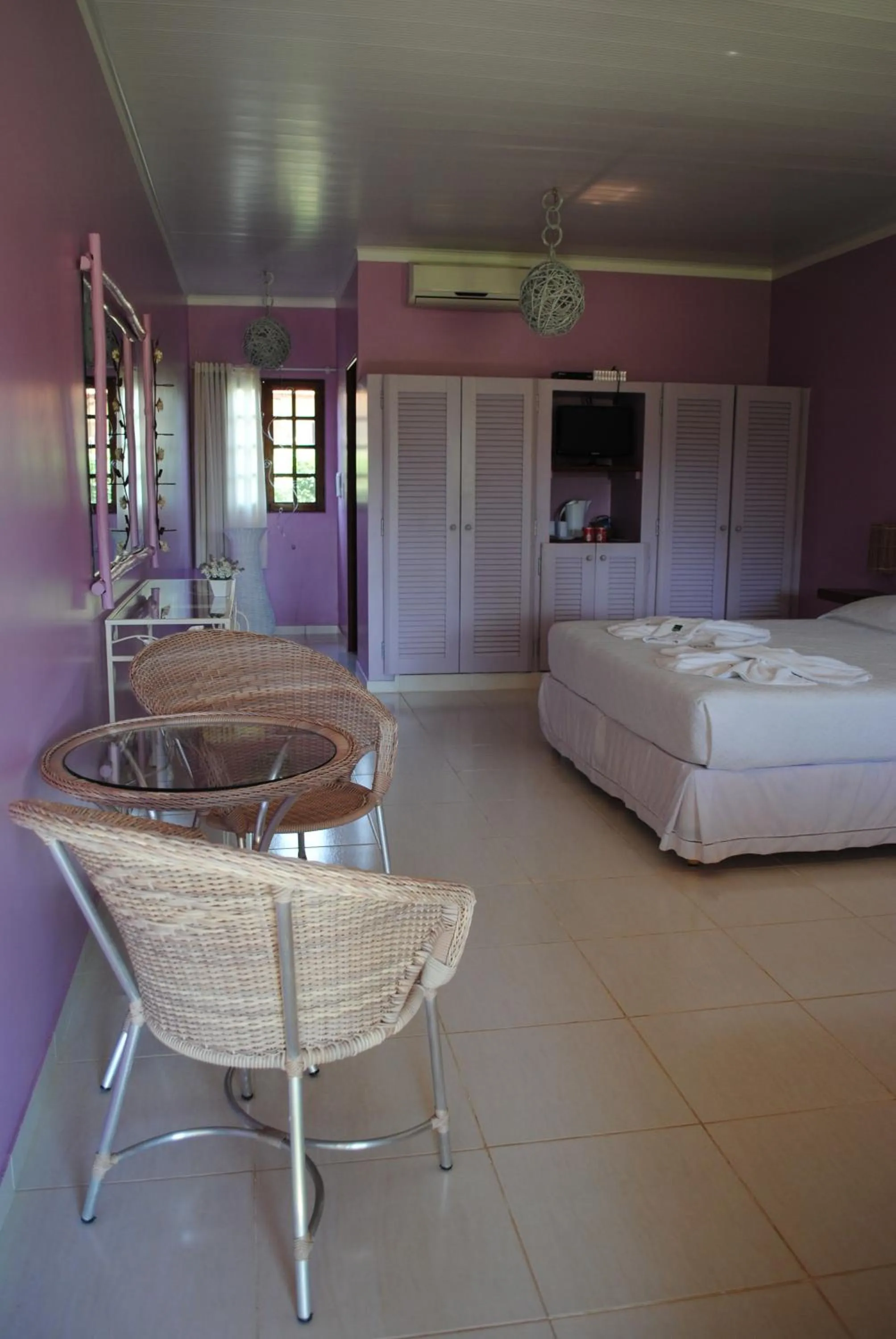 Bed in Fazenda Fiore Resort