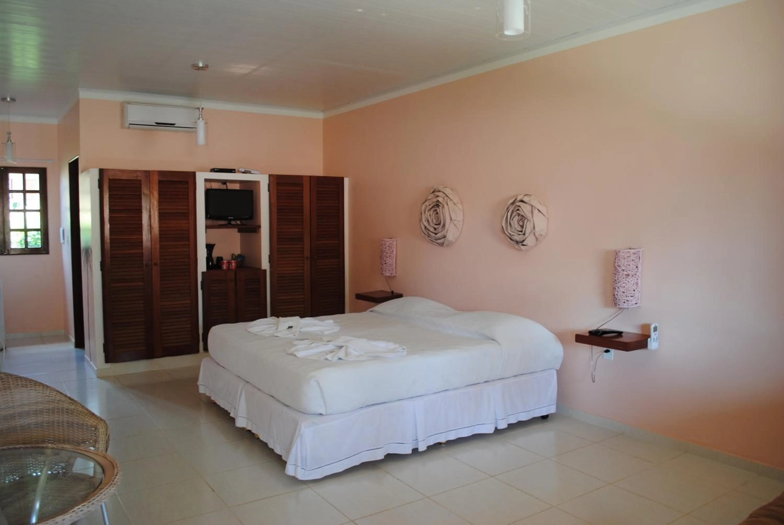 Bed in Fazenda Fiore Resort