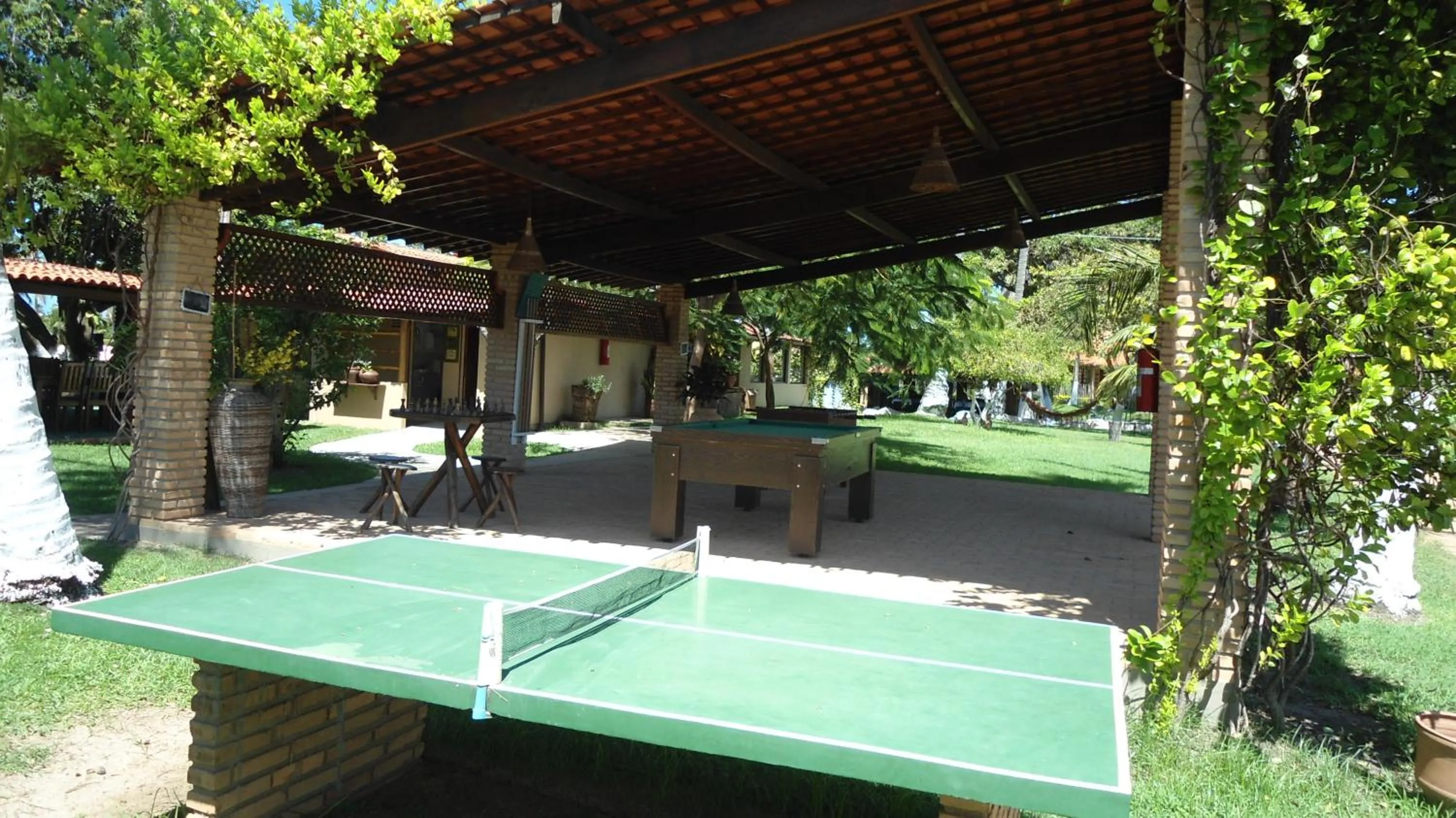 Table tennis in Fazenda Fiore Resort