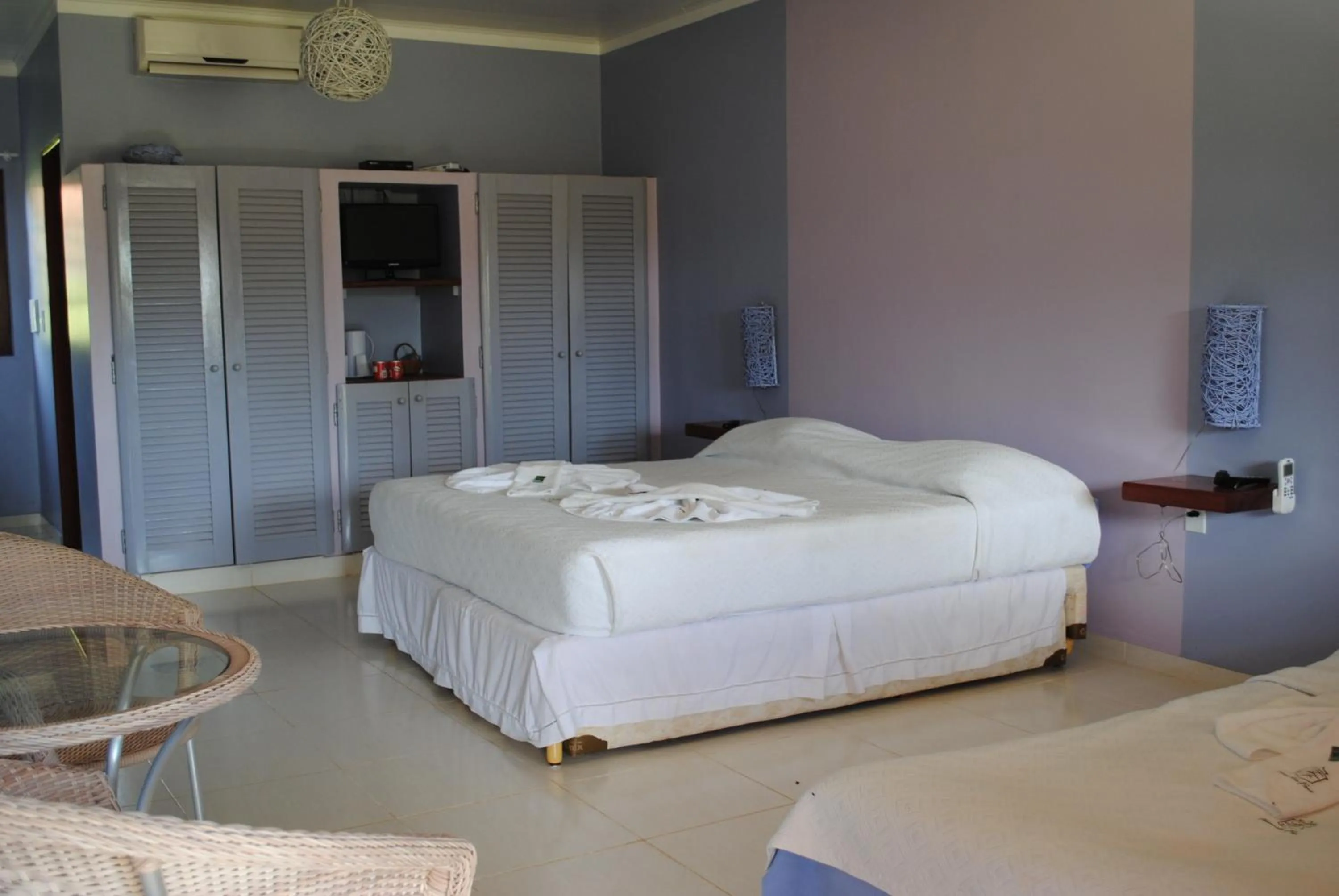 Bed in Fazenda Fiore Resort