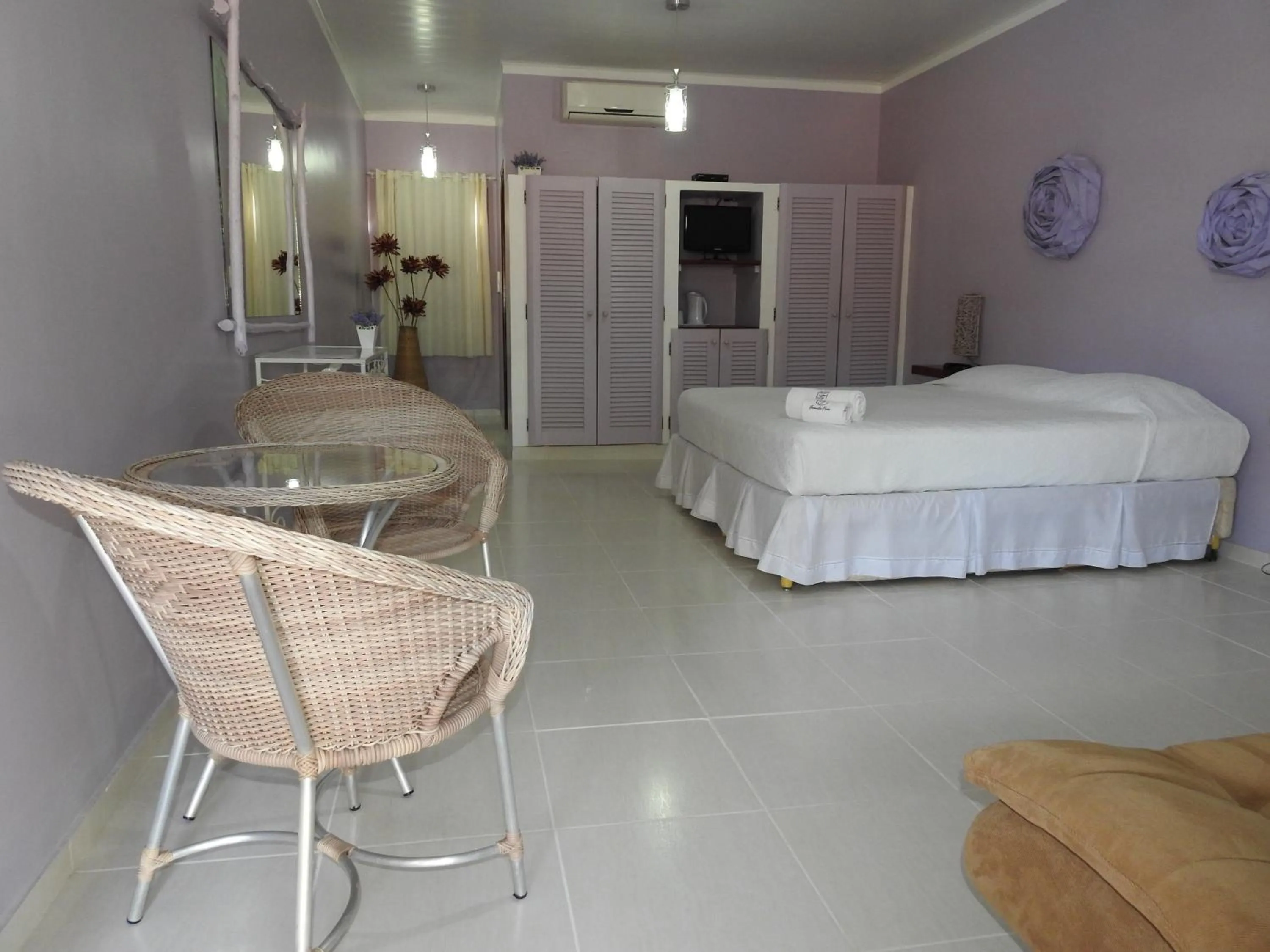 Bed in Fazenda Fiore Resort