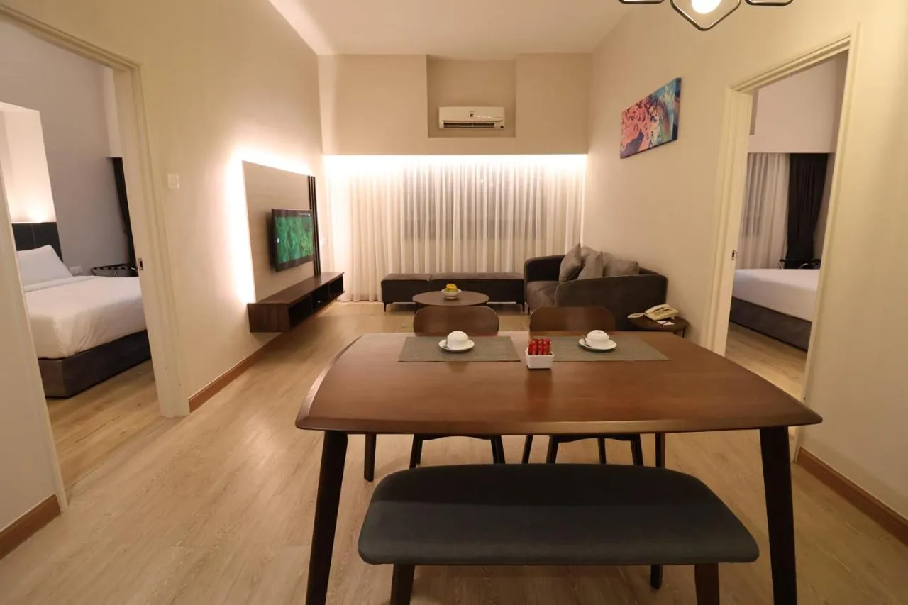 Bed in Crown Regency Serviced Suites