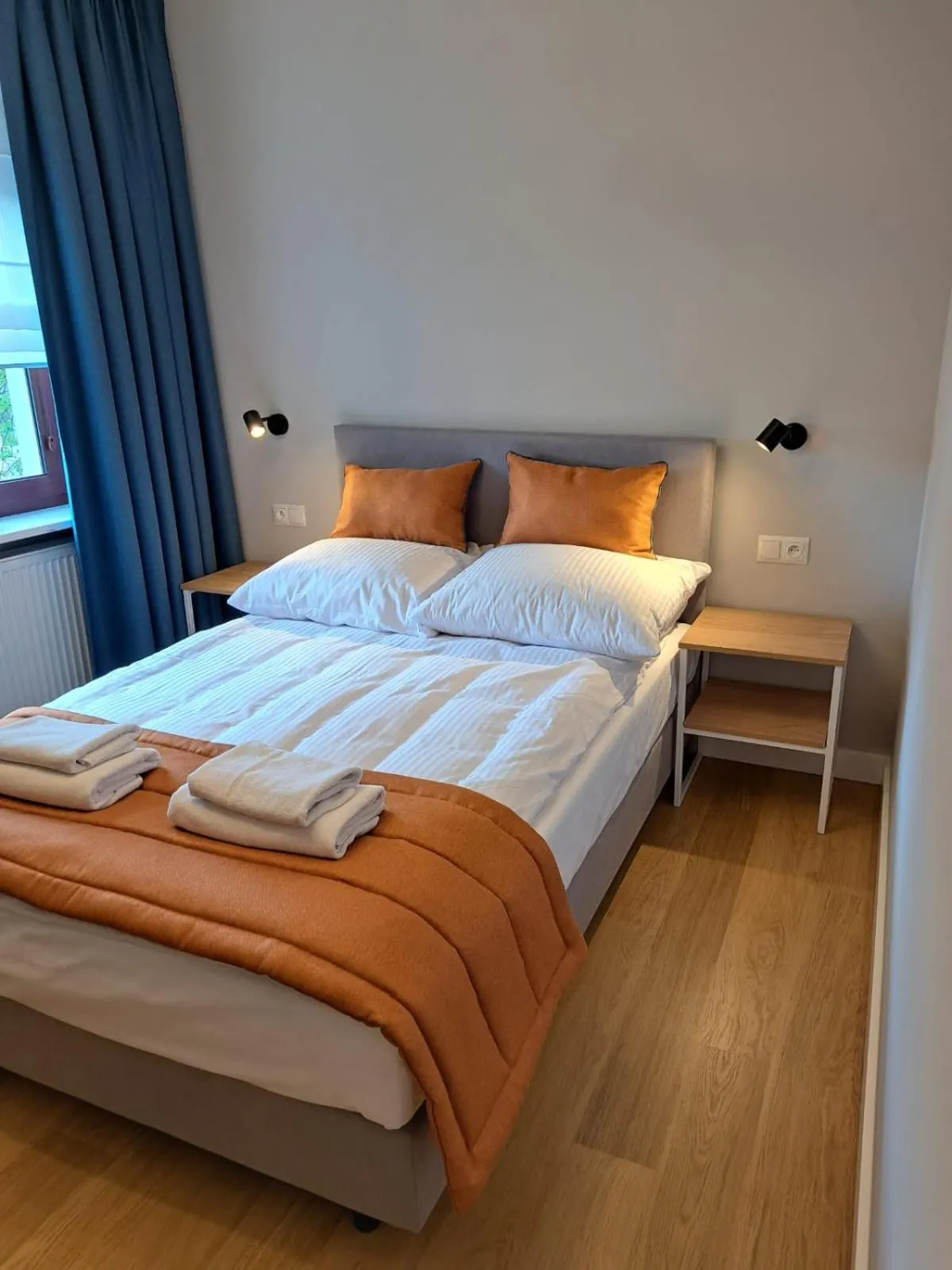 Bed in Pokoje De Luxe Figaro