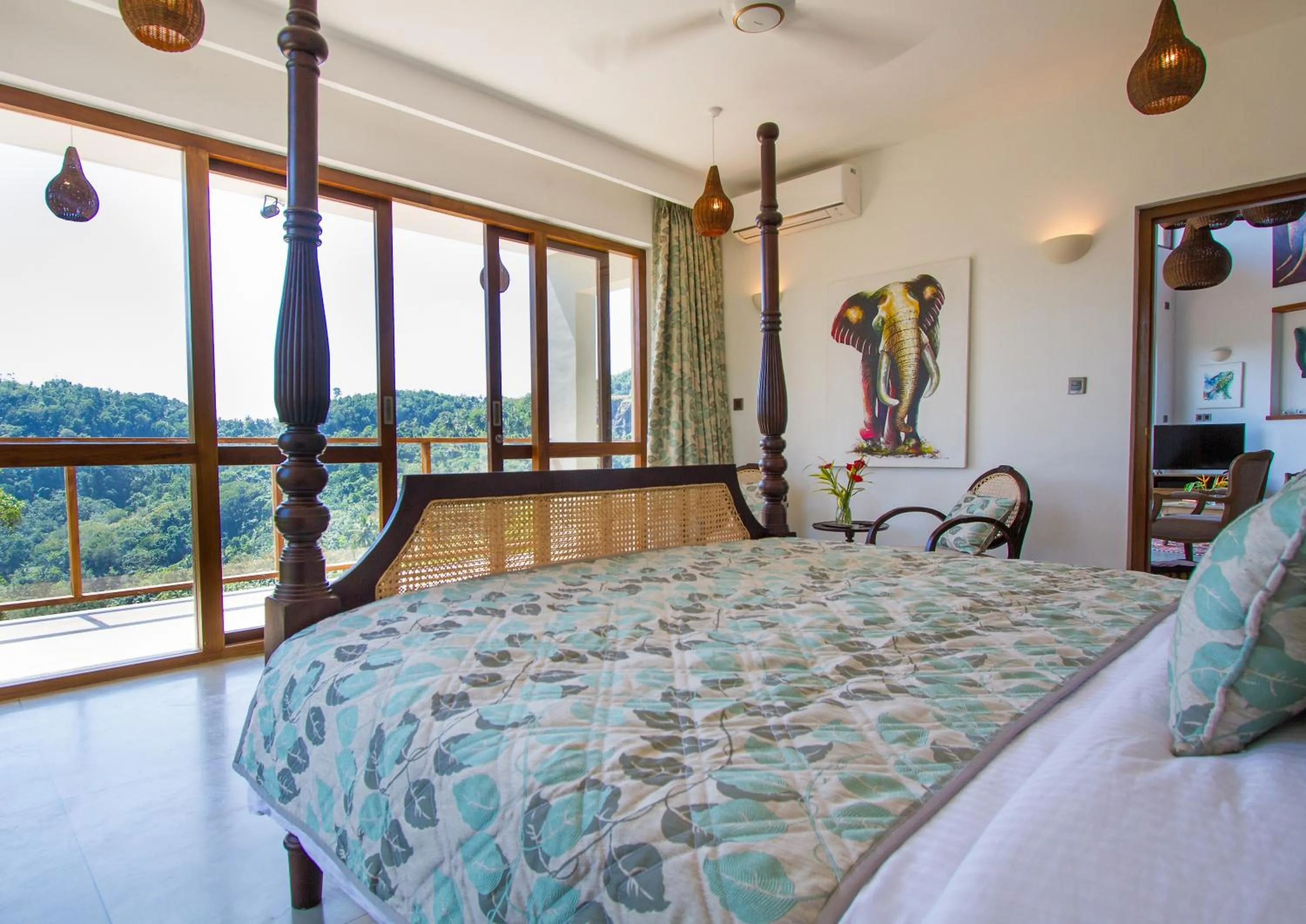 Bed in Rosyth Estate House