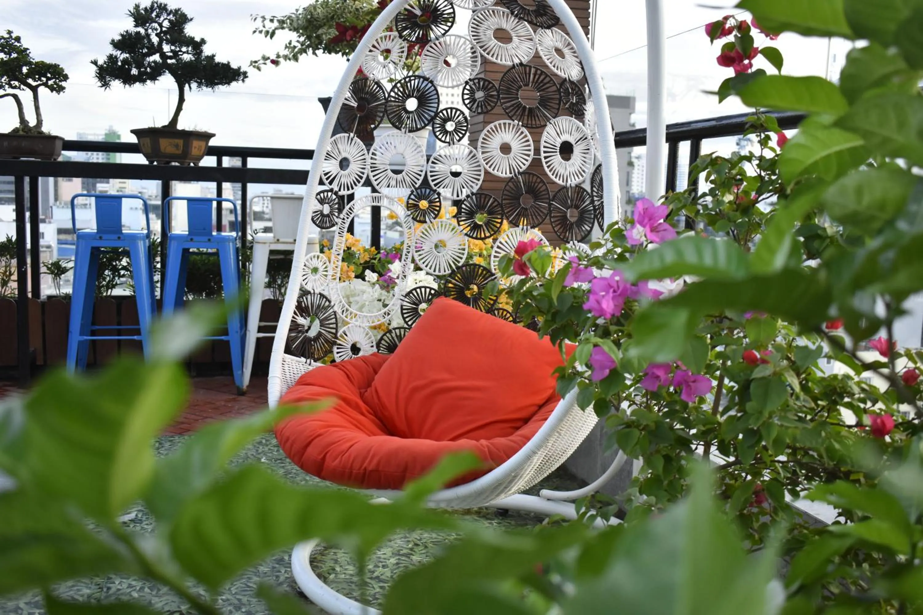 Patio in Anh Nguyet Da Nang Hotel