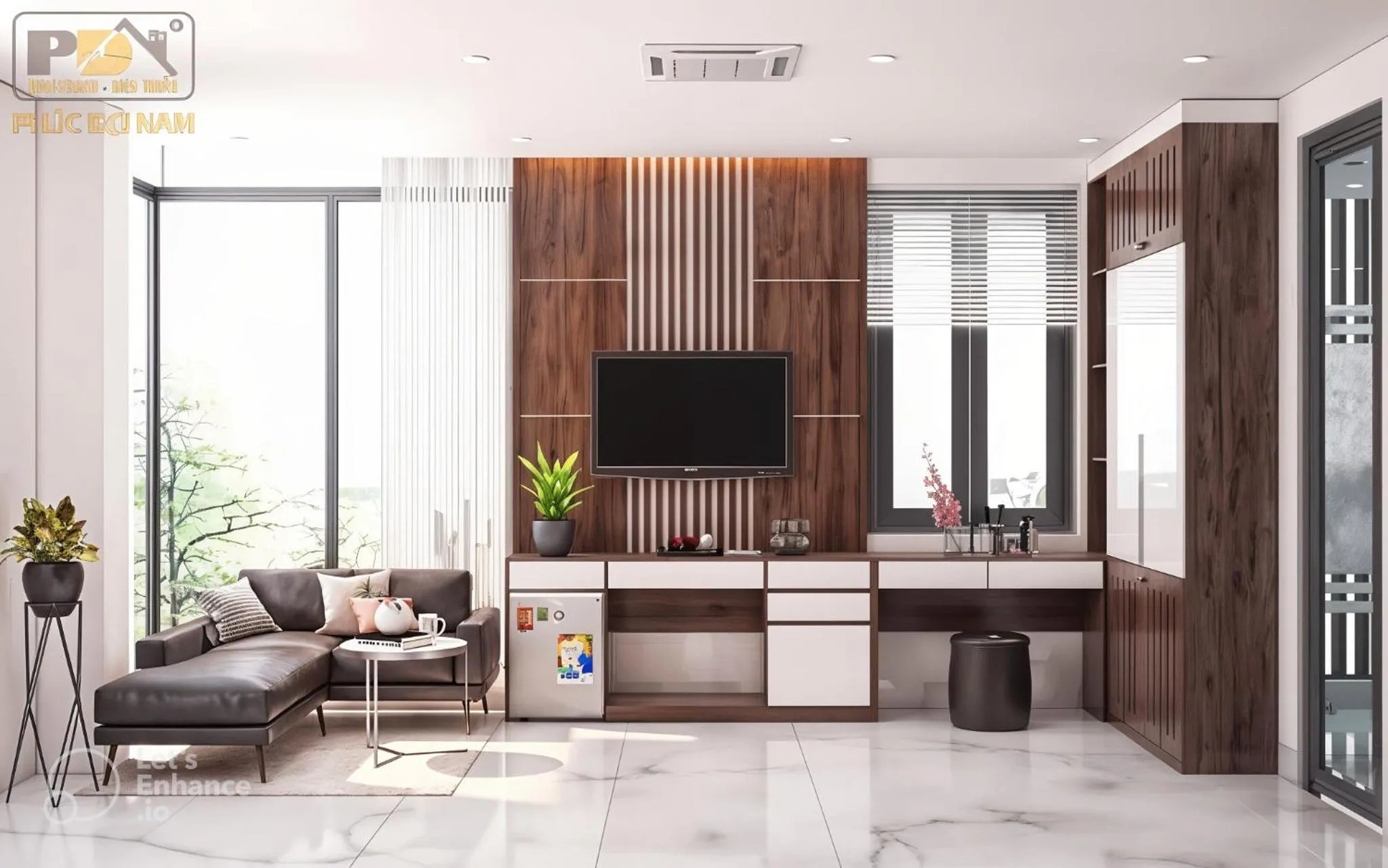 Living room in Anh Nguyet Da Nang Hotel