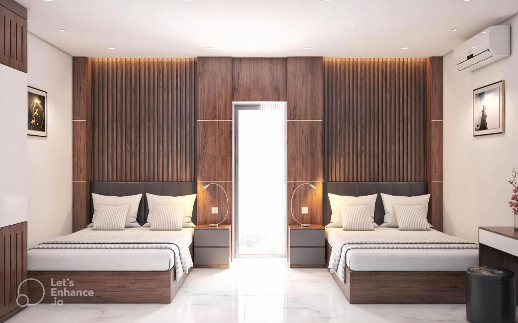 Bed in Anh Nguyet Da Nang Hotel