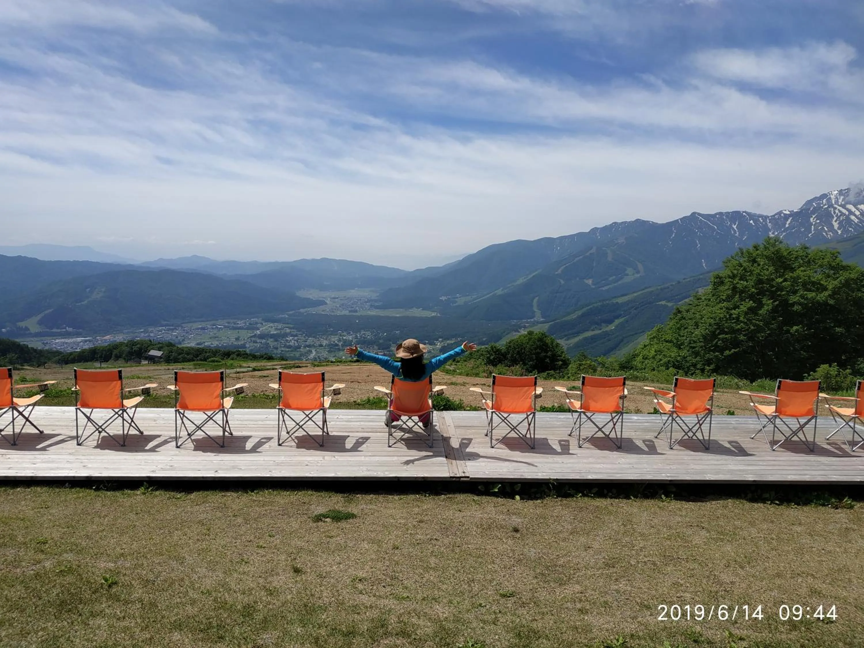 Hiking in Kee Lodge Hakuba Echoland
