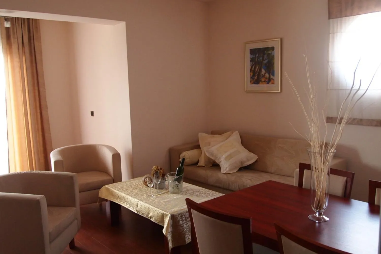 Living room in Apartments Agava